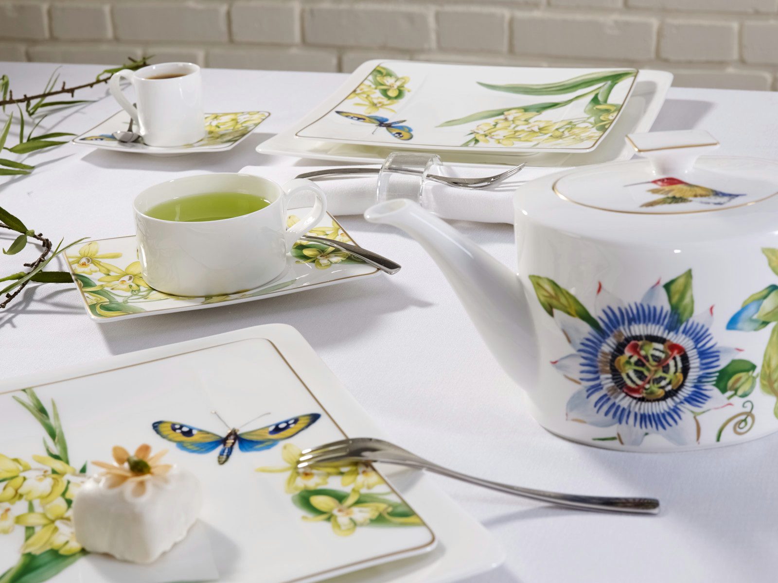 Villeroy & Boch Becher Amazonia Becher mit Henkel 0,3 l, Premium Bone Porcelain – Bild 3 von 3