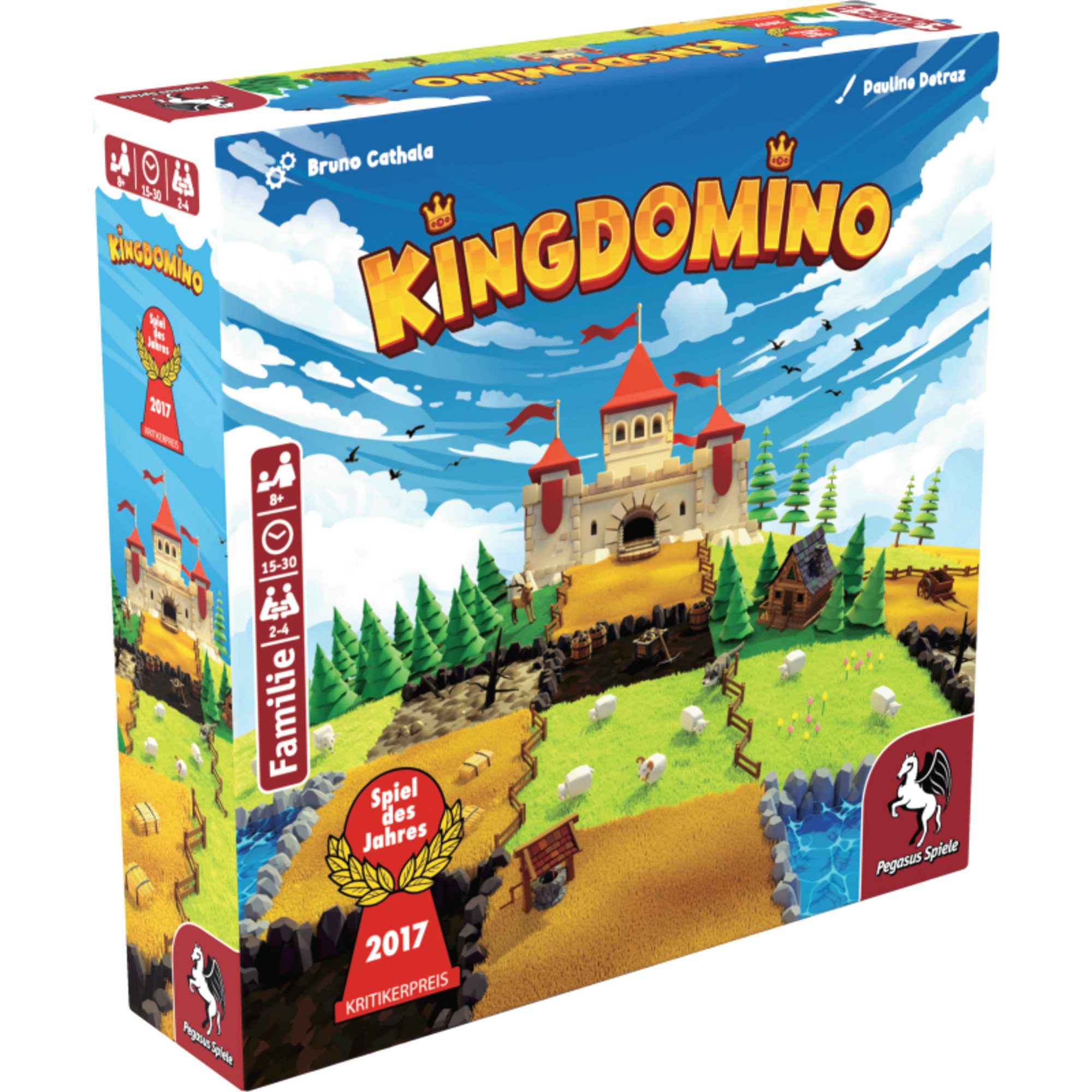 Pegasus Spiel Pegasus Kingdomino (Neuausgabe), Brettspiel
