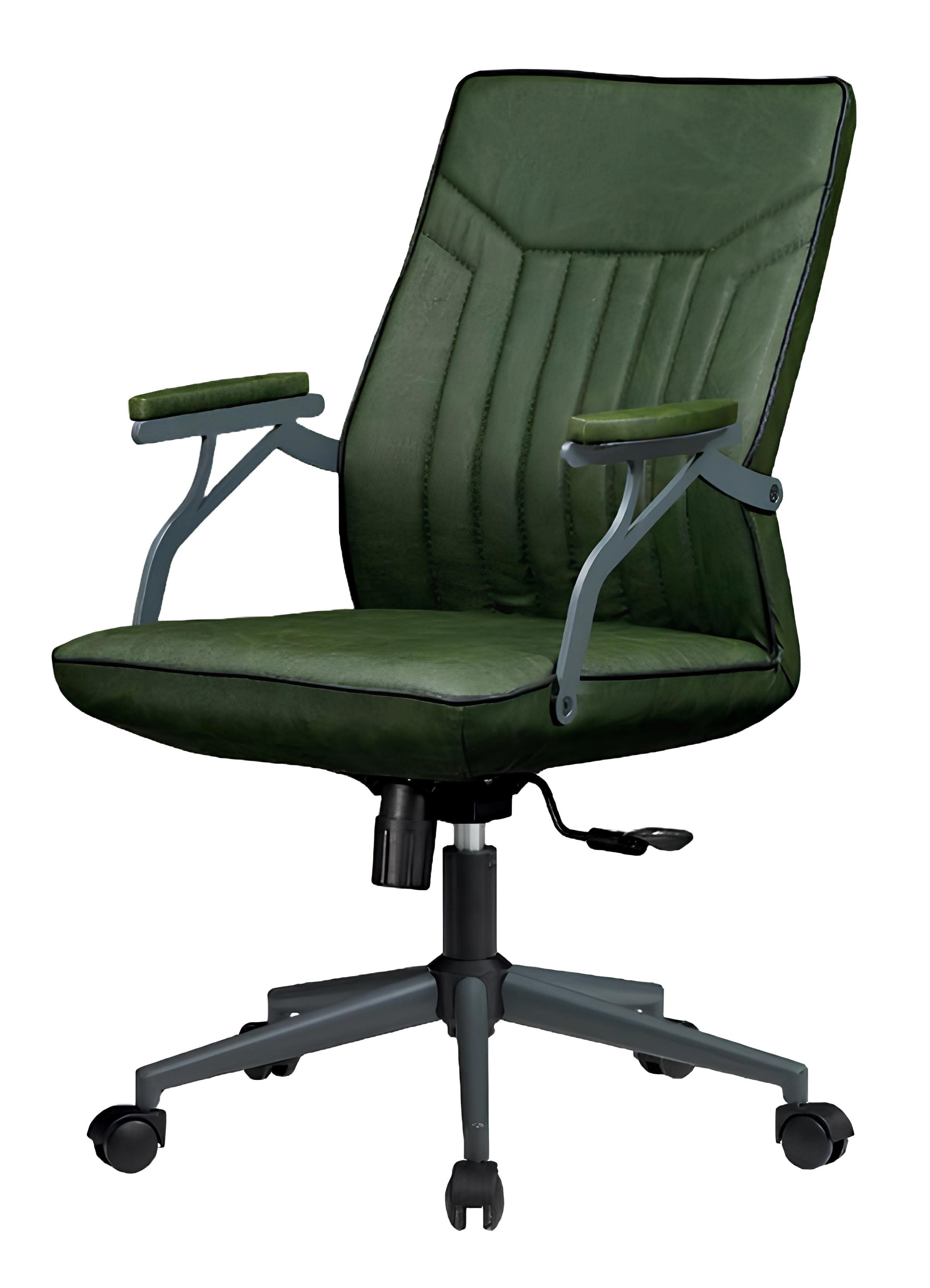 Xlmoebel Chefsessel Hochwertiger Drehstuhl mit Armlehnen und ergonomischer Unterstützung, Hergestellt in Europa