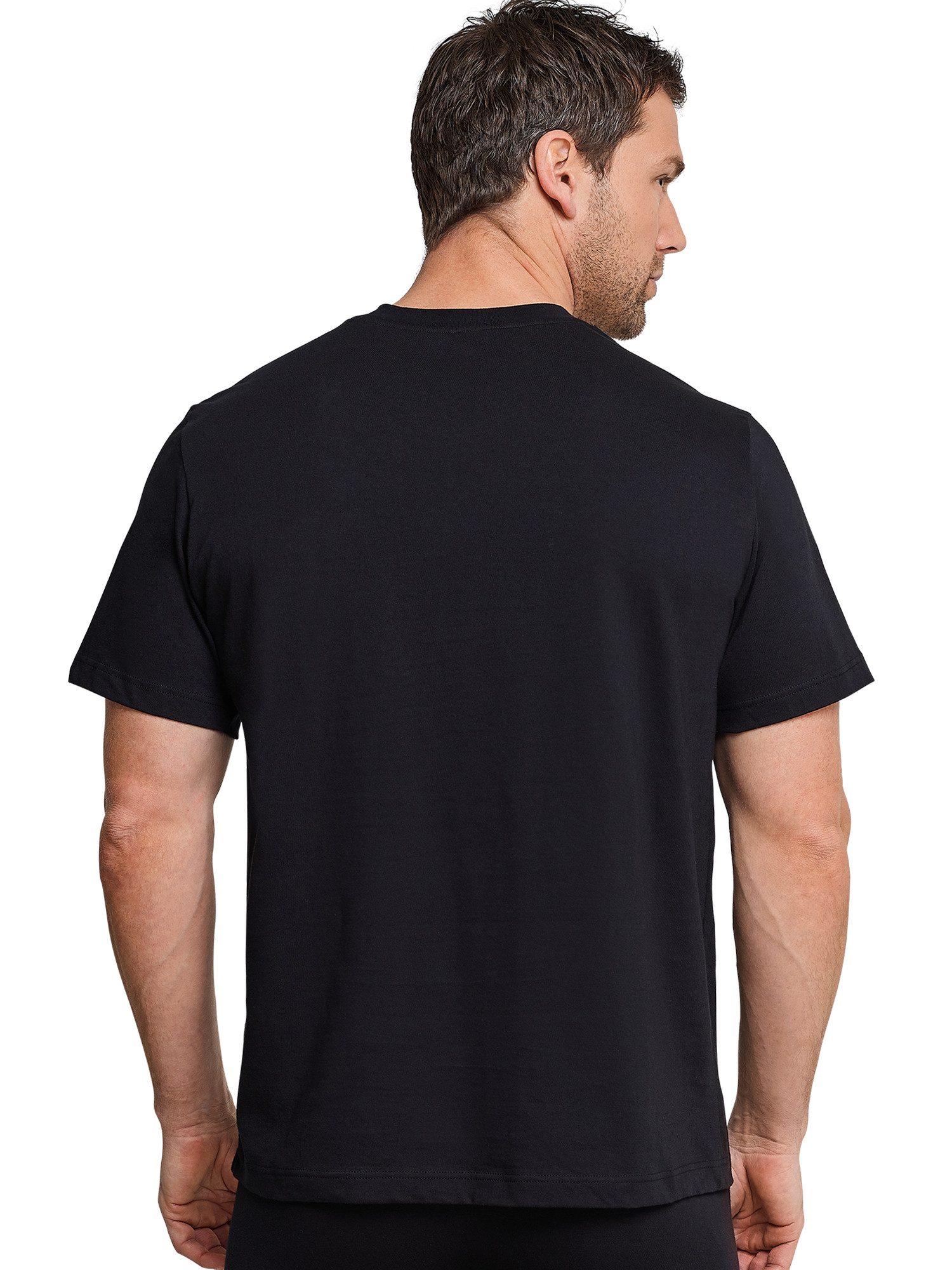 Schiesser T-Shirt American Shirt (4-tlg) unterziehshirt unterhemd kurzarm