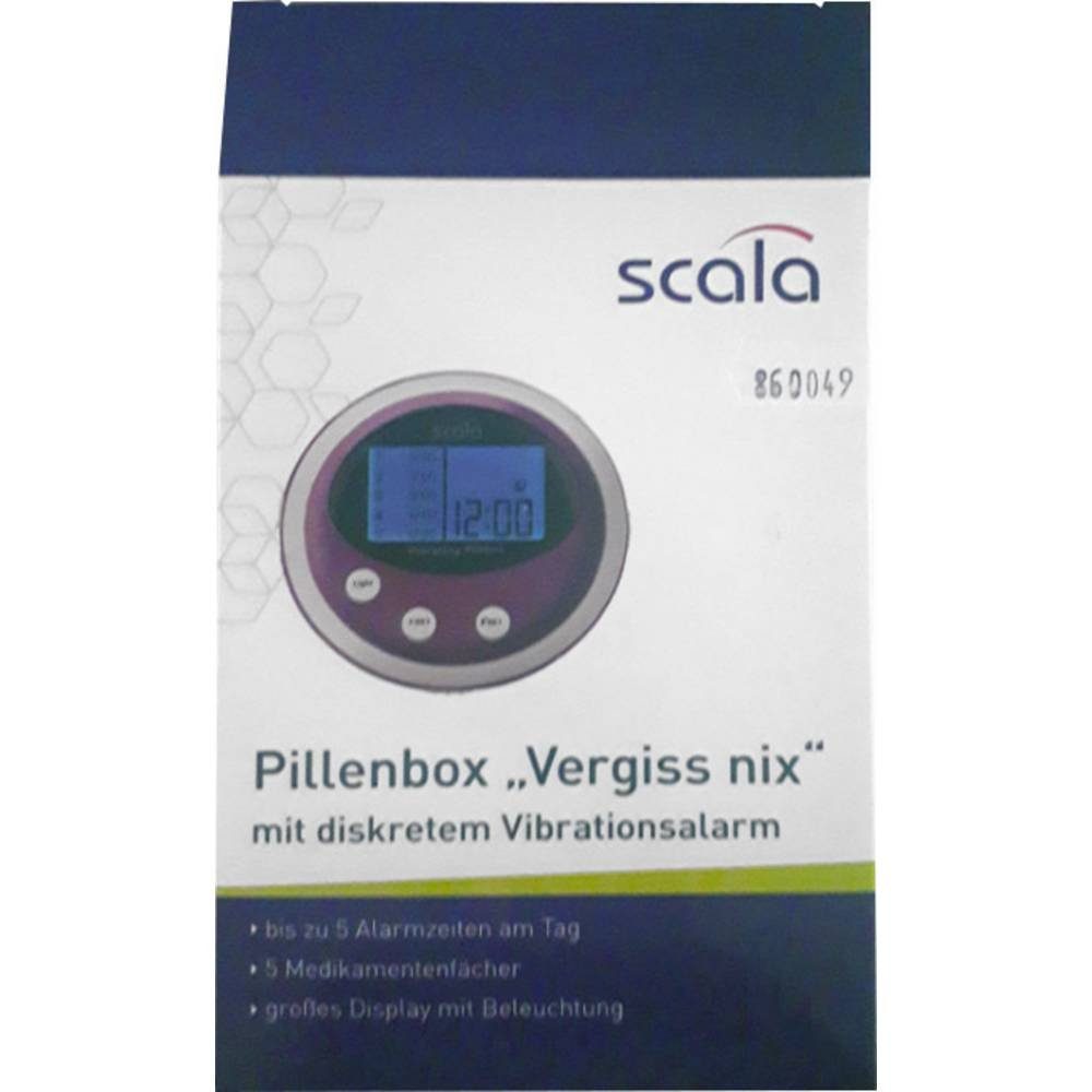 Scala Pillendose Pillenbox "Vergiss nix" 20811