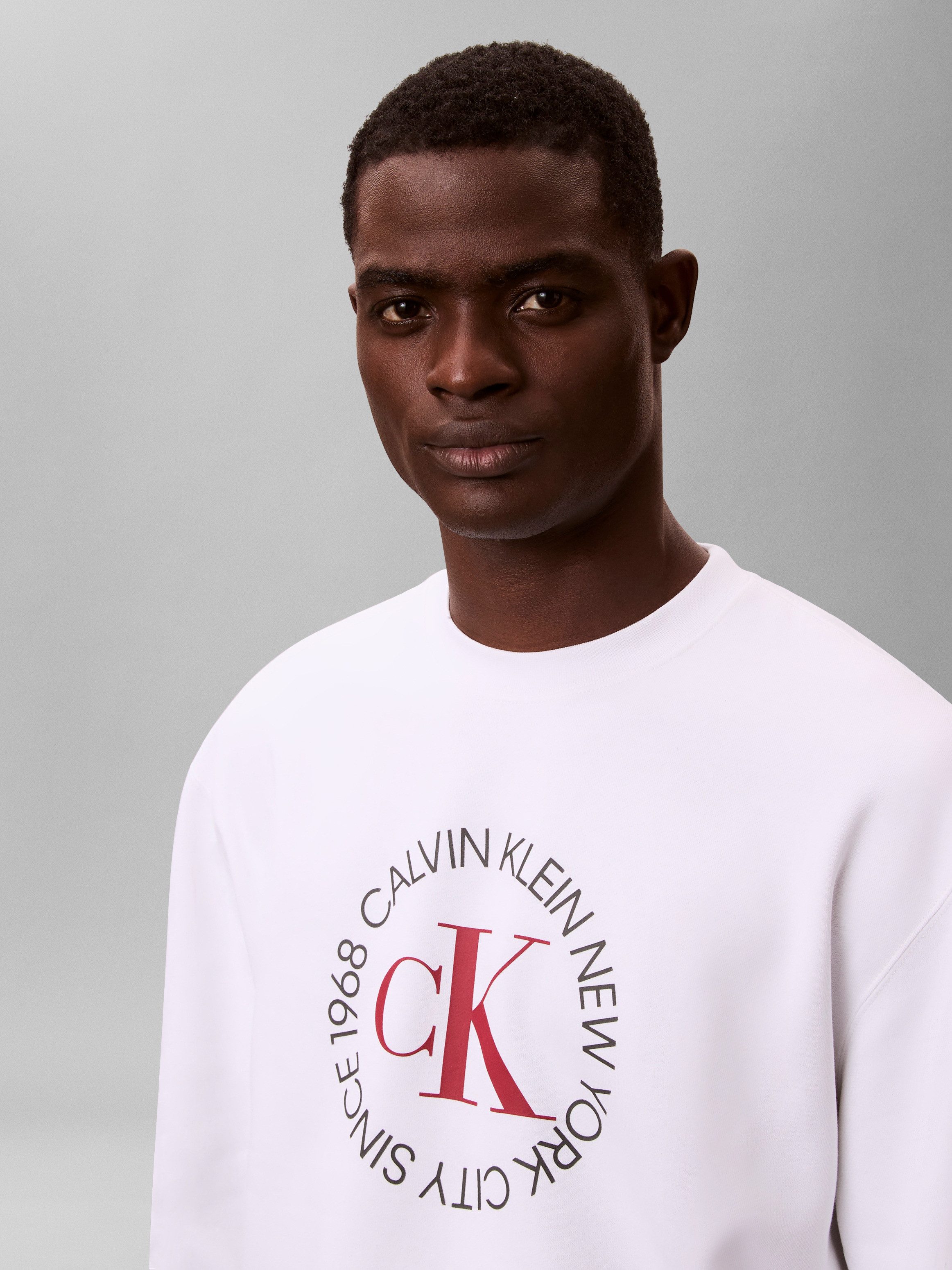 Calvin Klein Jeans Sweatshirt Regular fit mit Rundhalsausschnitt