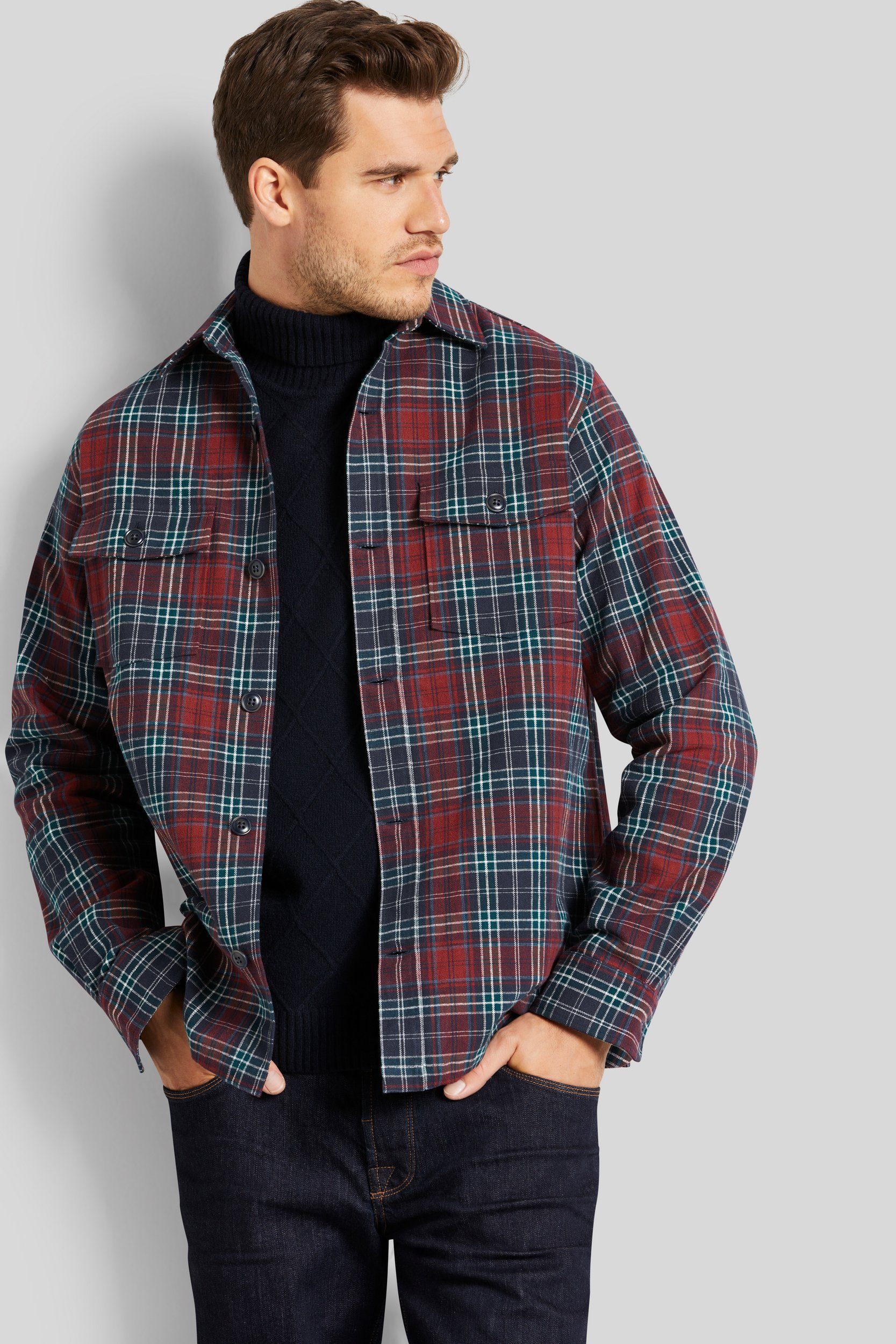 Langarmhemd Overshirt