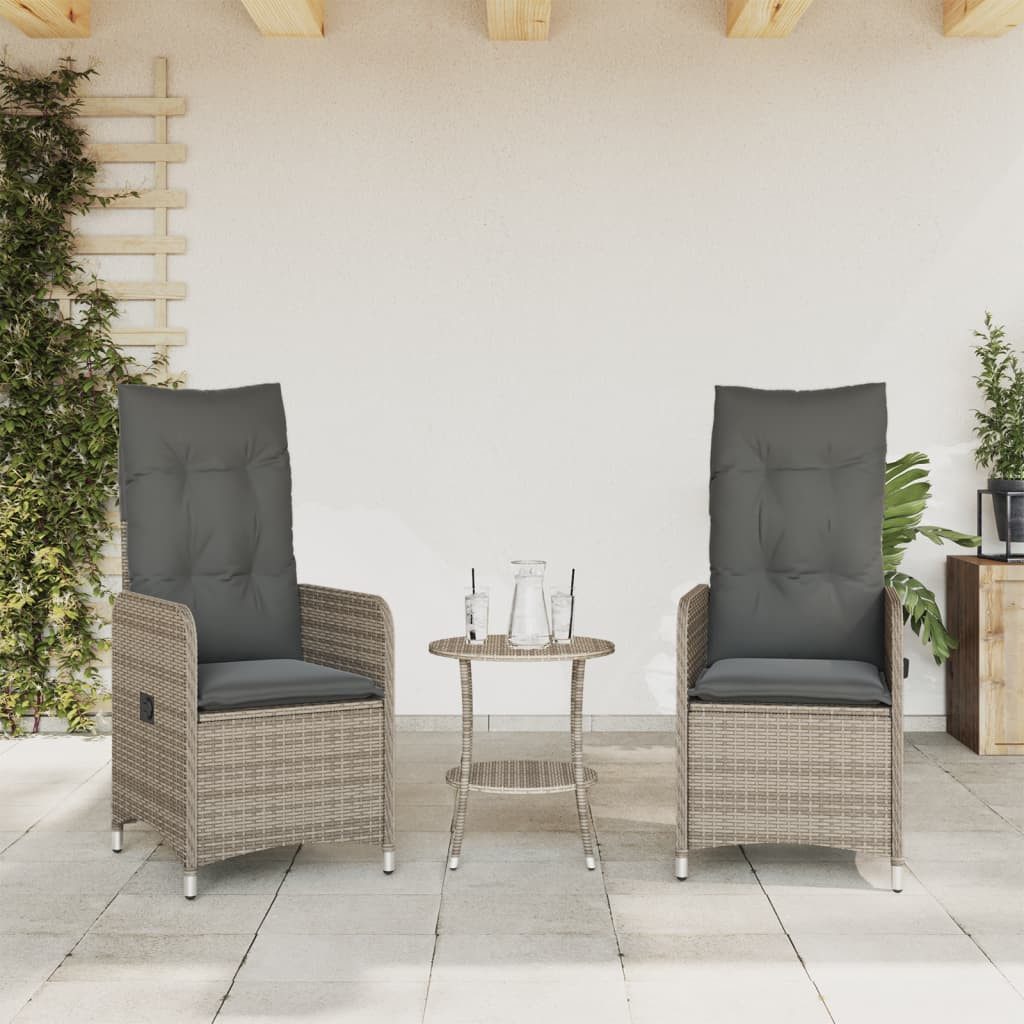 vidaXL Gartenstuhl Outdoor-Lehnstühle 2 Stk. mit günstig online kaufen