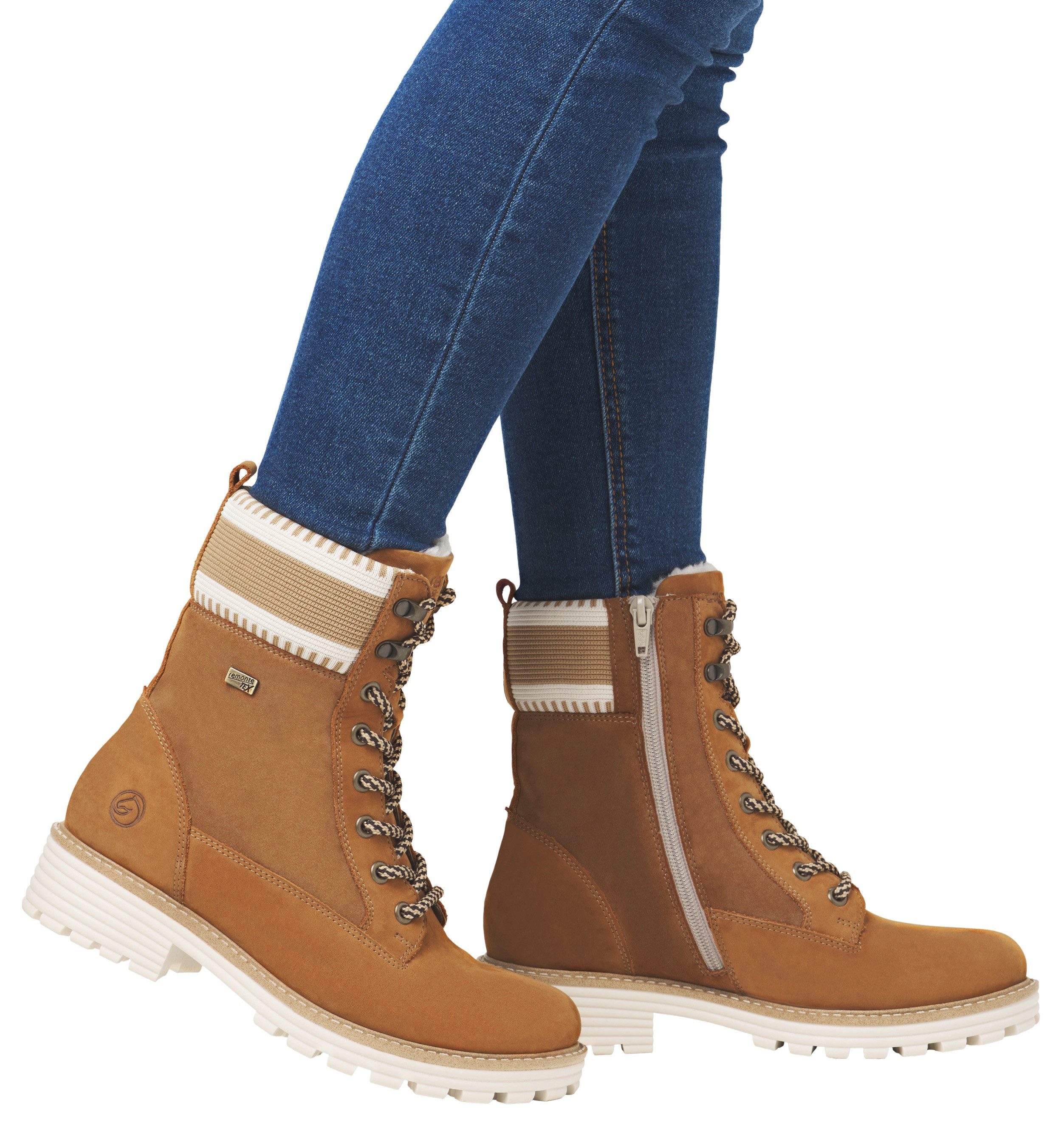 Remonte Elisabeth Hurley-Collection Winterboots, Schnürboots, Schnürstiefel günstig online kaufen