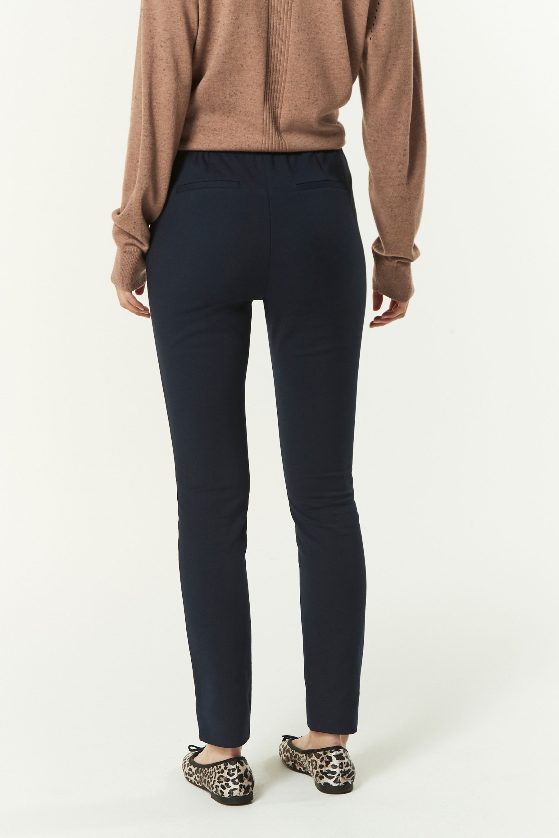 Next Stoffhose Skinny Fit Hose mit Reißverschluss, Kurzgröße (1-tlg) günstig online kaufen