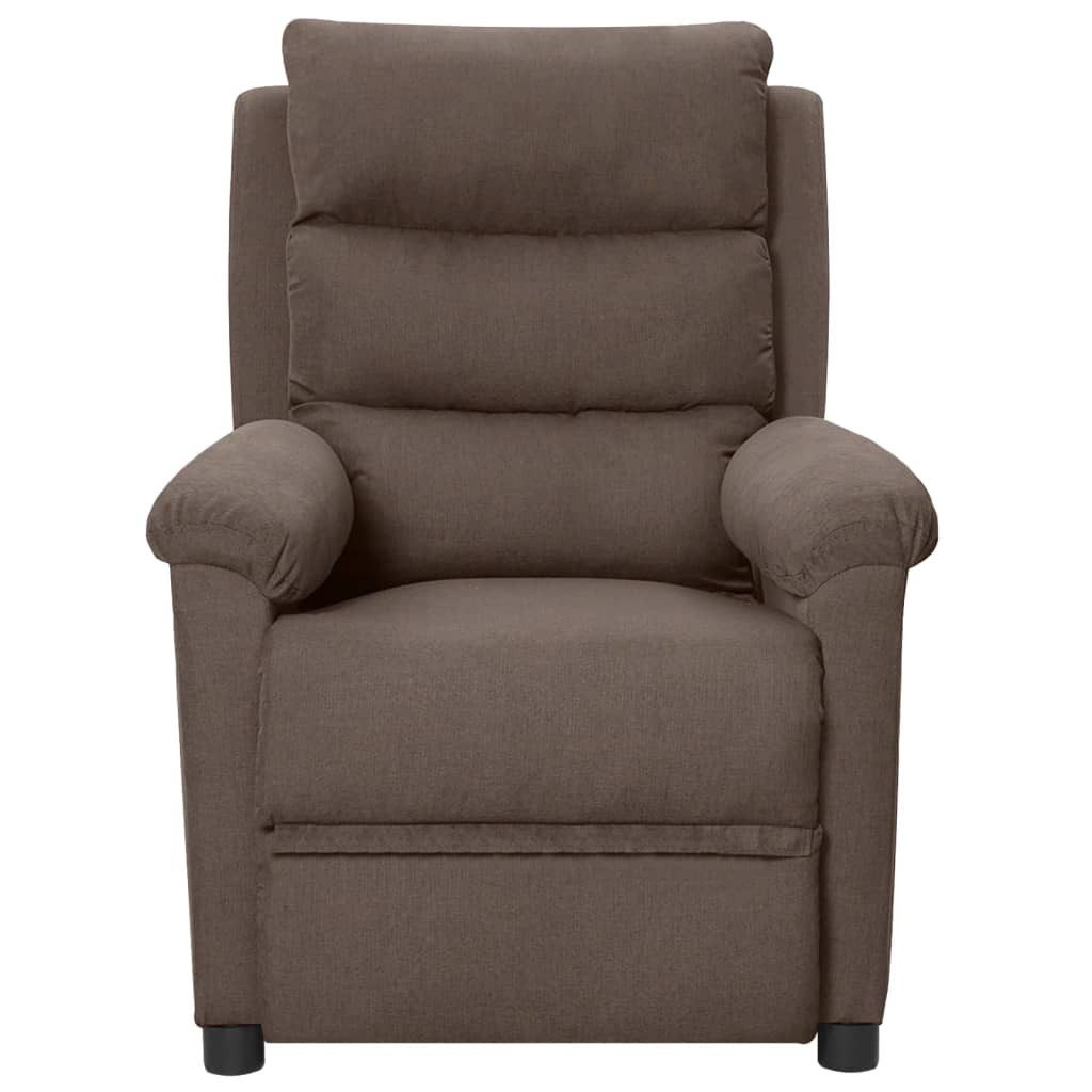 vidaXL Sessel Relaxsessel Elektrisch Taupe Stoff günstig online kaufen