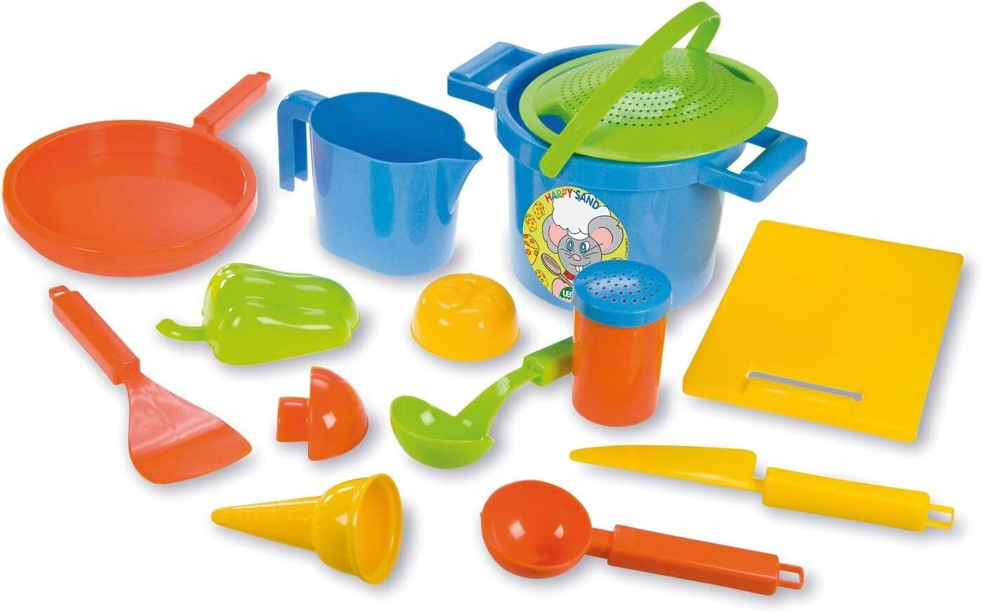 Lena® Sandform-Set Happy Sand Spielset Kochen