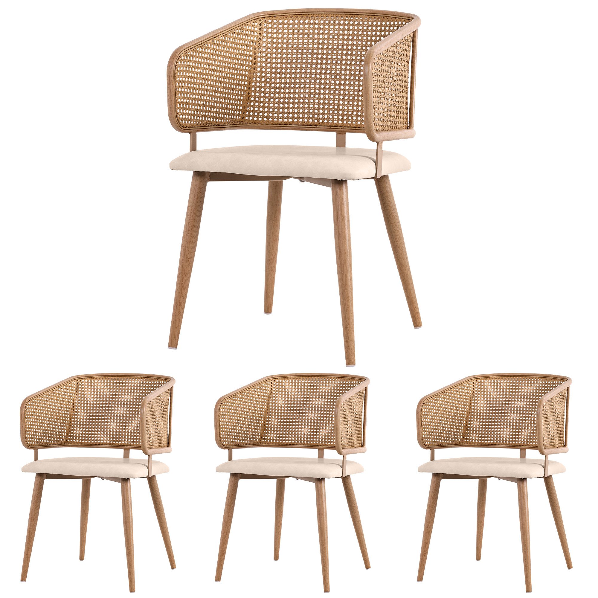 HAUSS SPOLE Esszimmerstuhl 4er Set mit günstig online kaufen