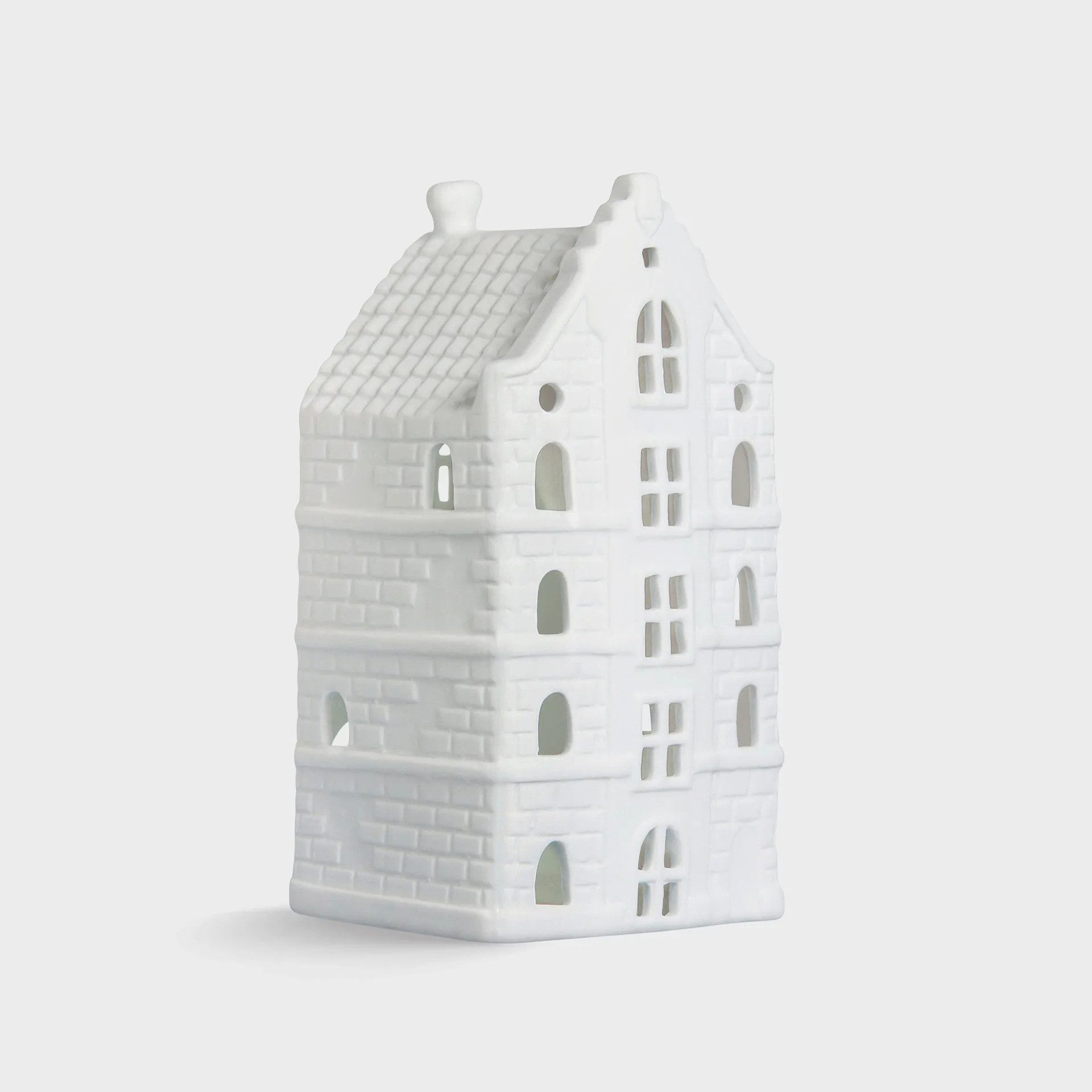 &Klevering Teelichthalter Lichthaus Warehouse Groß H16cm