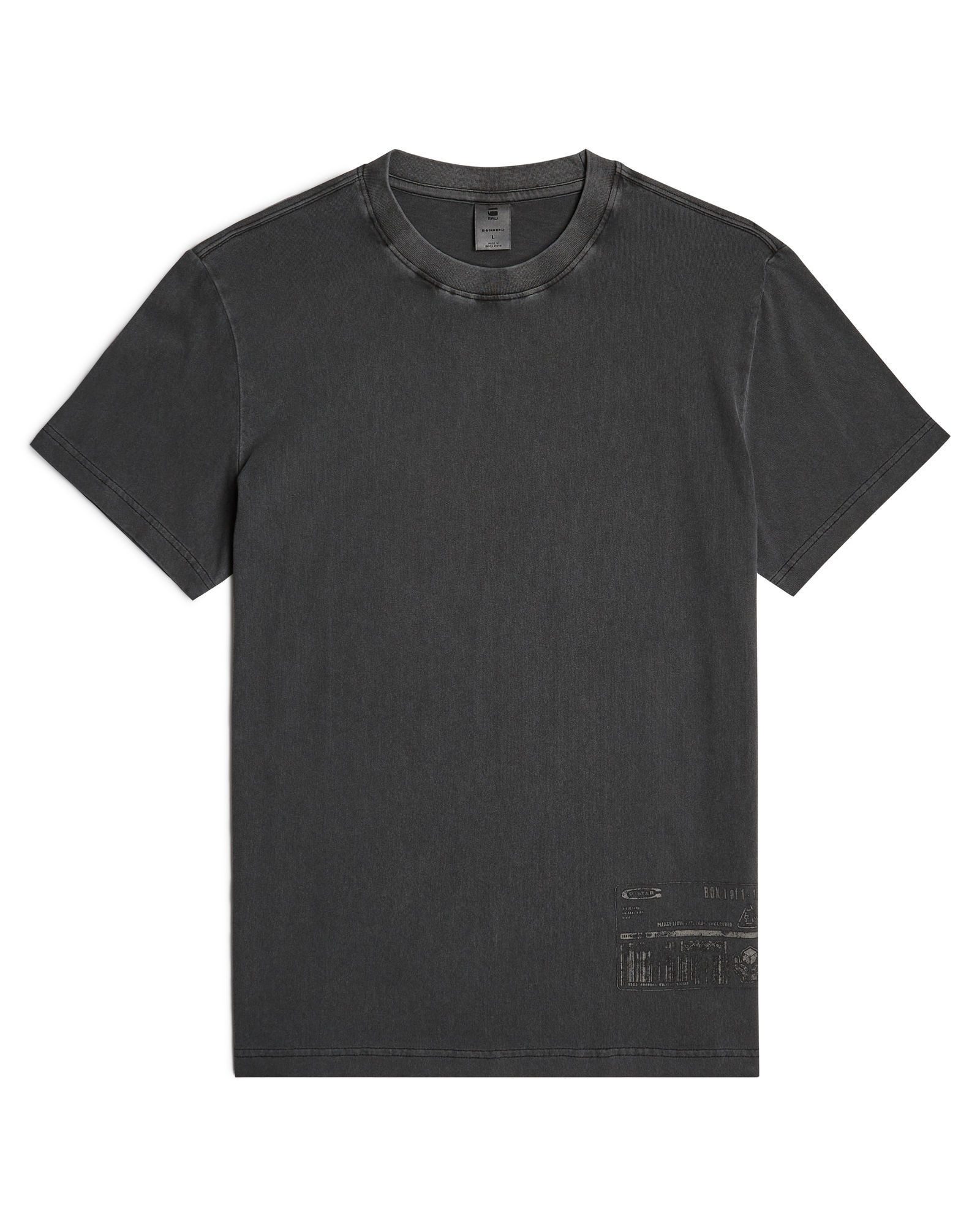T-Shirt Shipping Graphic Overdyed T-Shirt