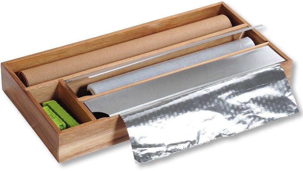 KESPER® Folienspender, 100% FSC®-zertifiziertes Akazienholz günstig online kaufen