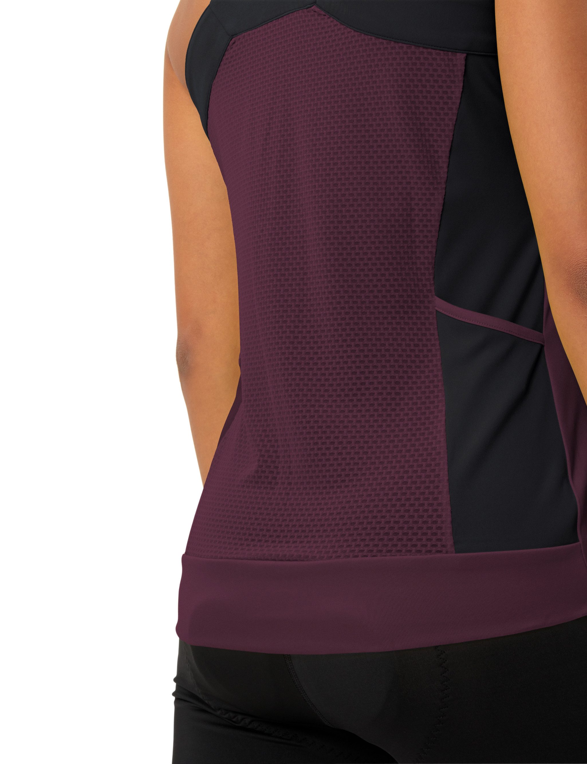 VAUDE Funktionstop Women's Matera Top für Radsport, mit zwei Rückentaschen, schnelltrocknend