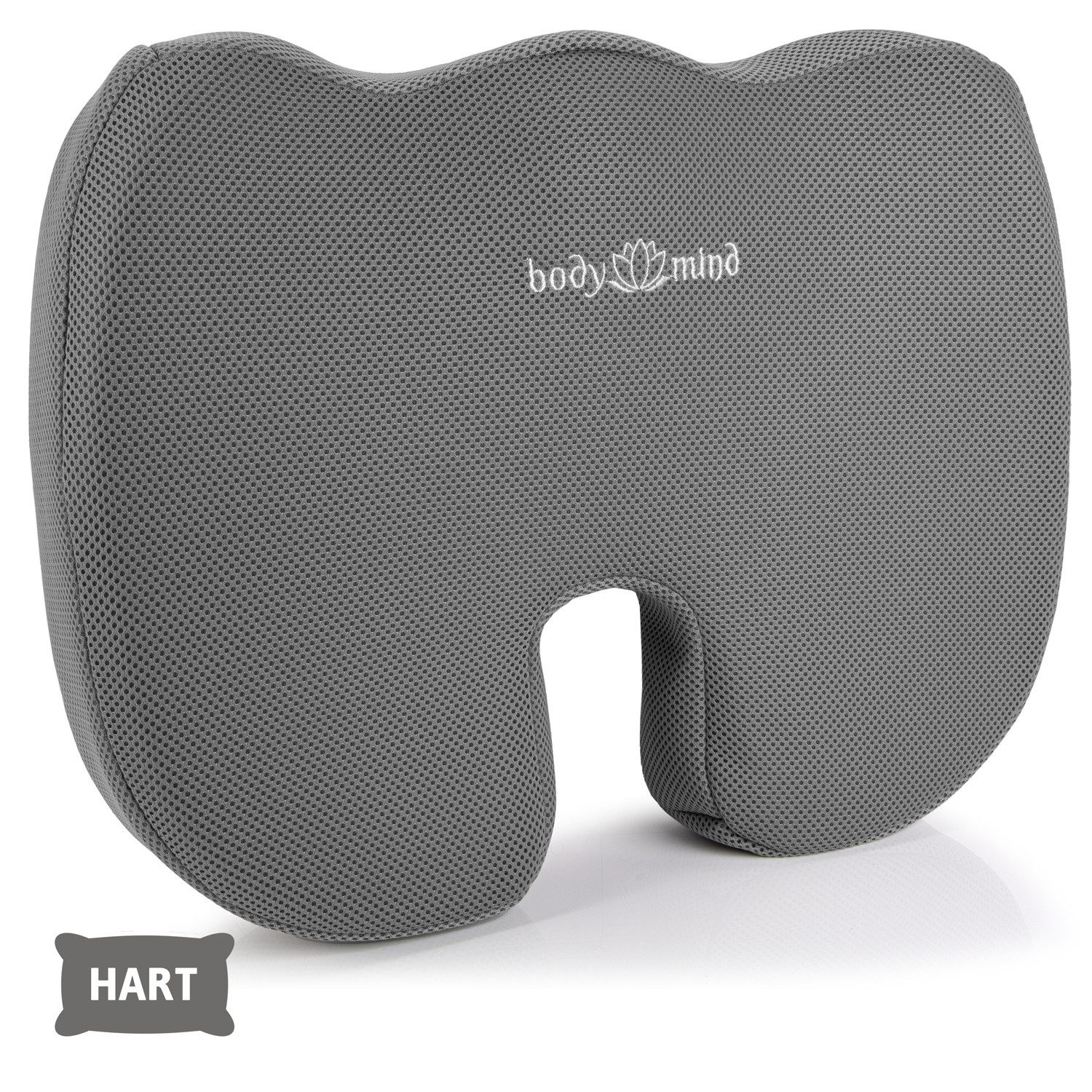 Body & Mind Sitzkissen Orthopädisches Keilkissen, Ergonomische Stuhlauflage günstig online kaufen