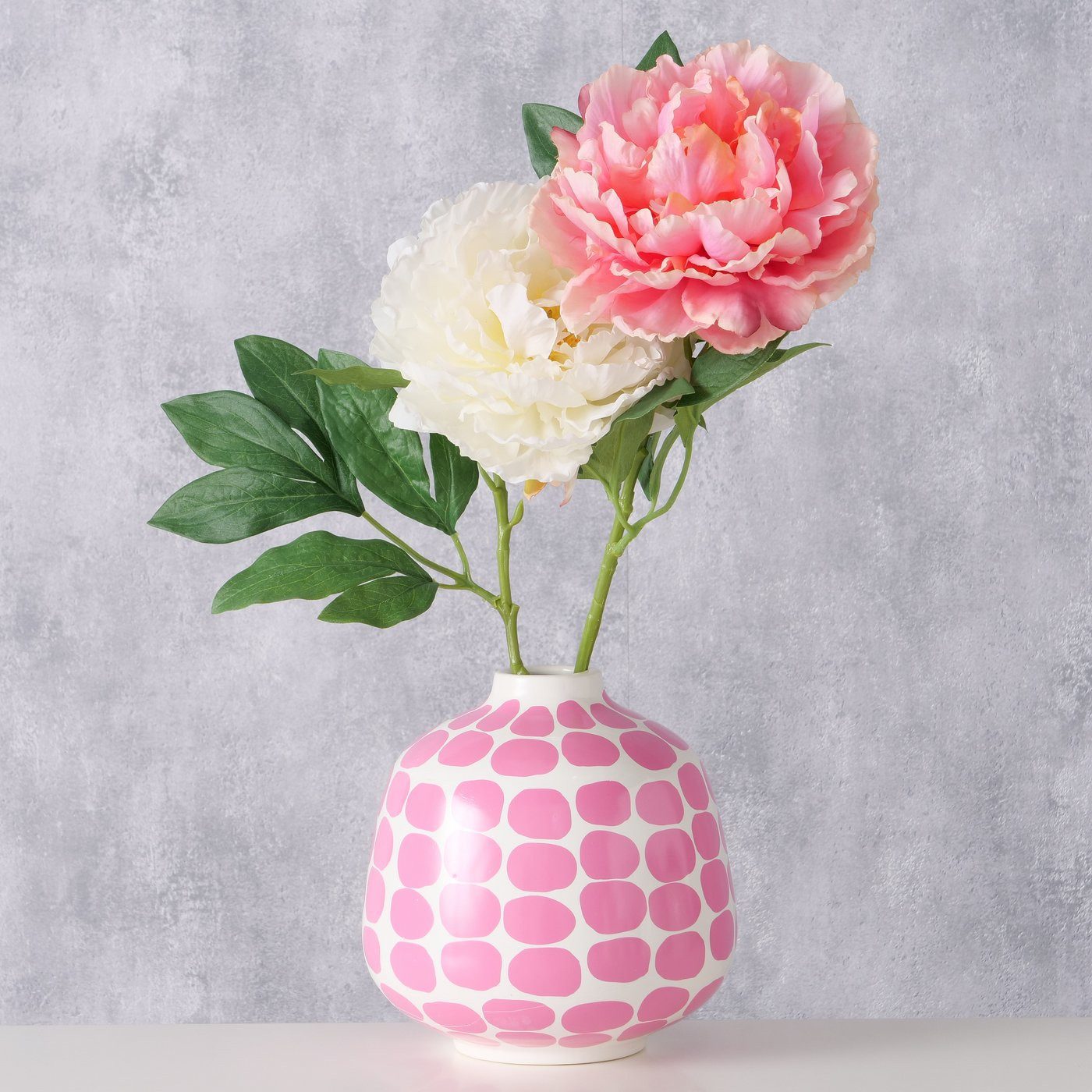 BOLTZE Dekovase Vase Bliss in Rosa günstig online kaufen