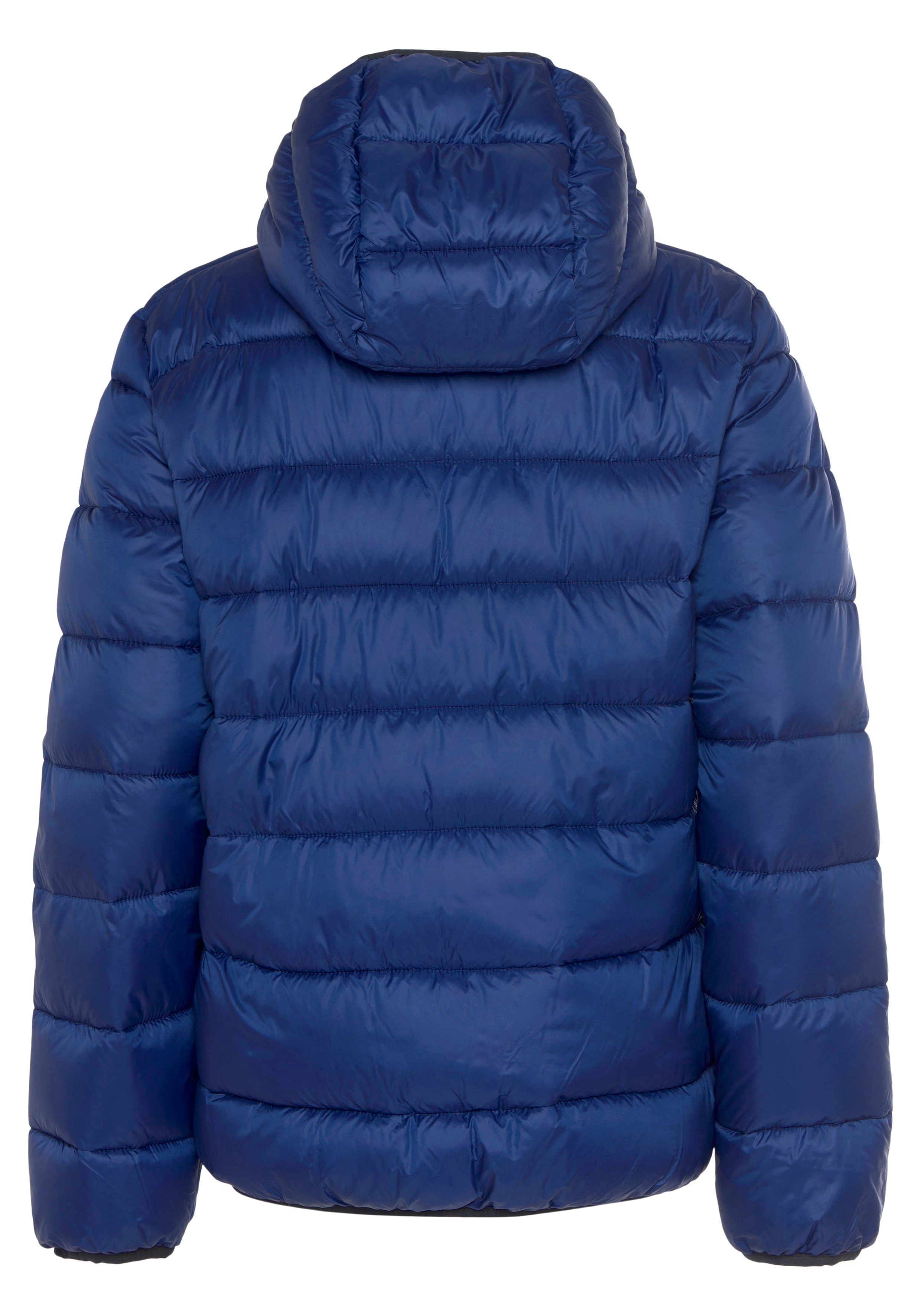 blau Champion für Jacket Outdoor Kinder Hooded Steppjacke -