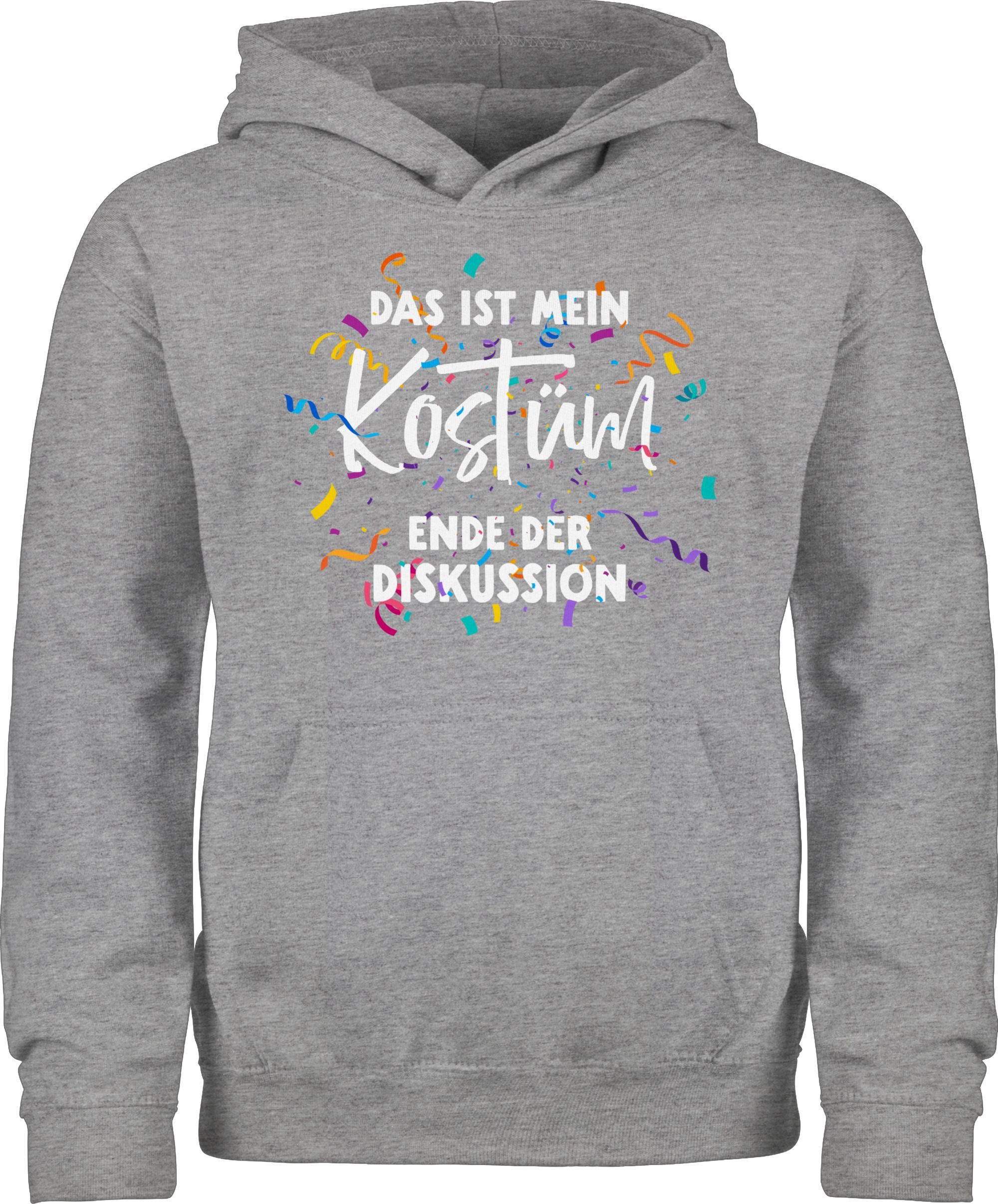 Hoodie Das ist mein Kostüm Ende der Diskussion I Fastnacht Kostüm Karneval I