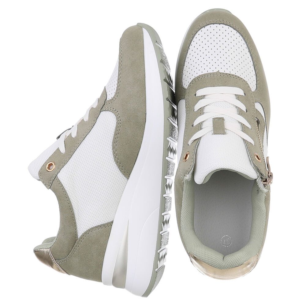 Ital-Design Damen Low-Top Freizeit Sneaker (88671810) Keilabsatz/Wedge Snea günstig online kaufen