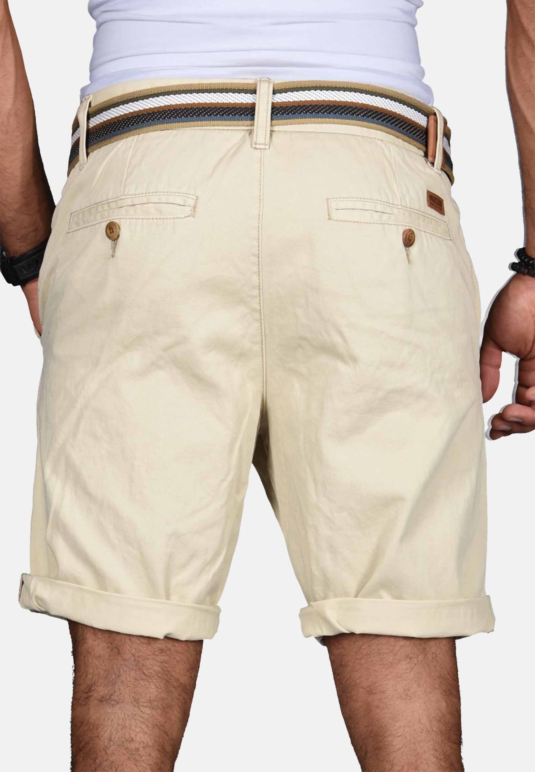 Indicode Shorts Indicode InRoyce Herren Sommer Bermuda Chino