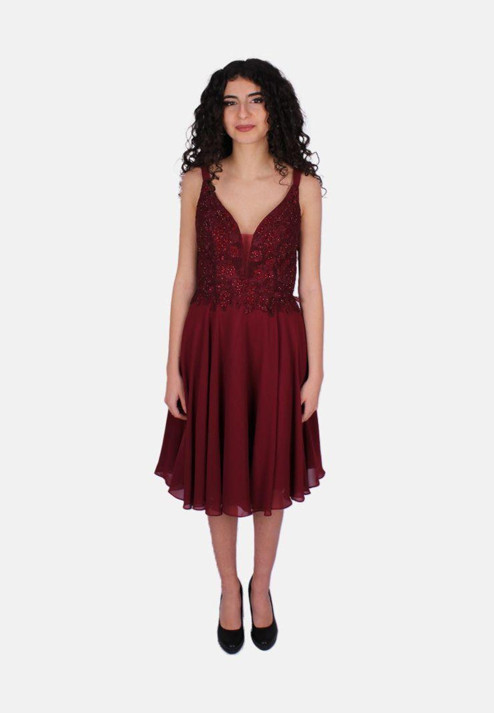 Abendkleid "Exklusives Cocktailkleid von Luxuar Schneller Versand"