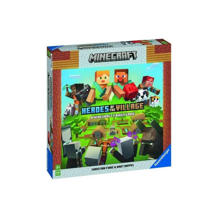 Ravensburger Verlag GmbH Spiel RAV20914 - Minecraft: Heroes of the Village Brettspiel ...