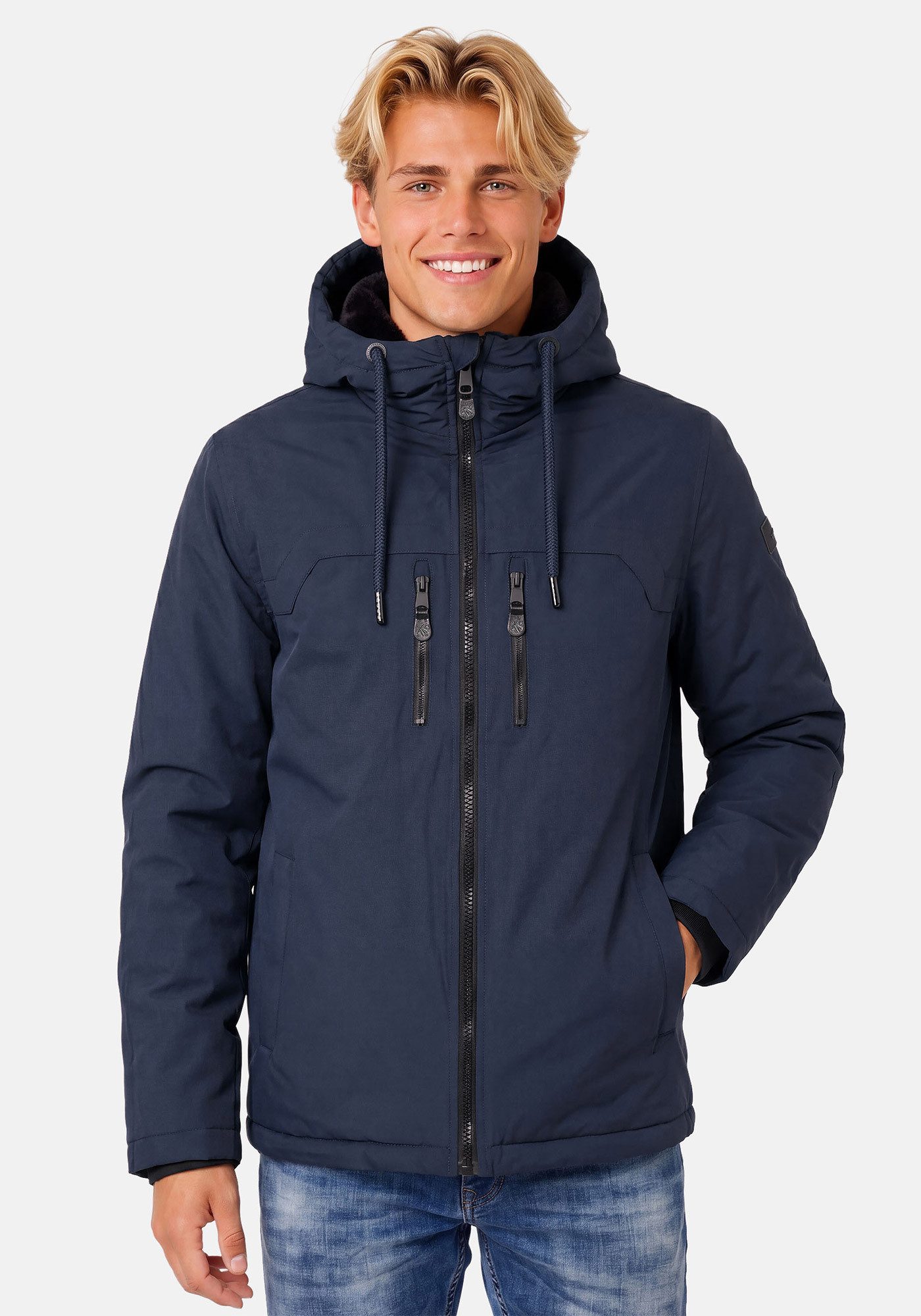 Alessandro Salvarini Winterjacke ASMori mit warmem Teddyfell – Bild 2 von 5