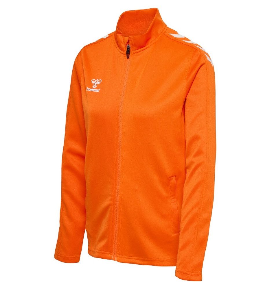 Trainingsjacke hmlCORE XK Poly Zip Sweat (Polyester-Sweatstoff, Front-Reißverschluss)