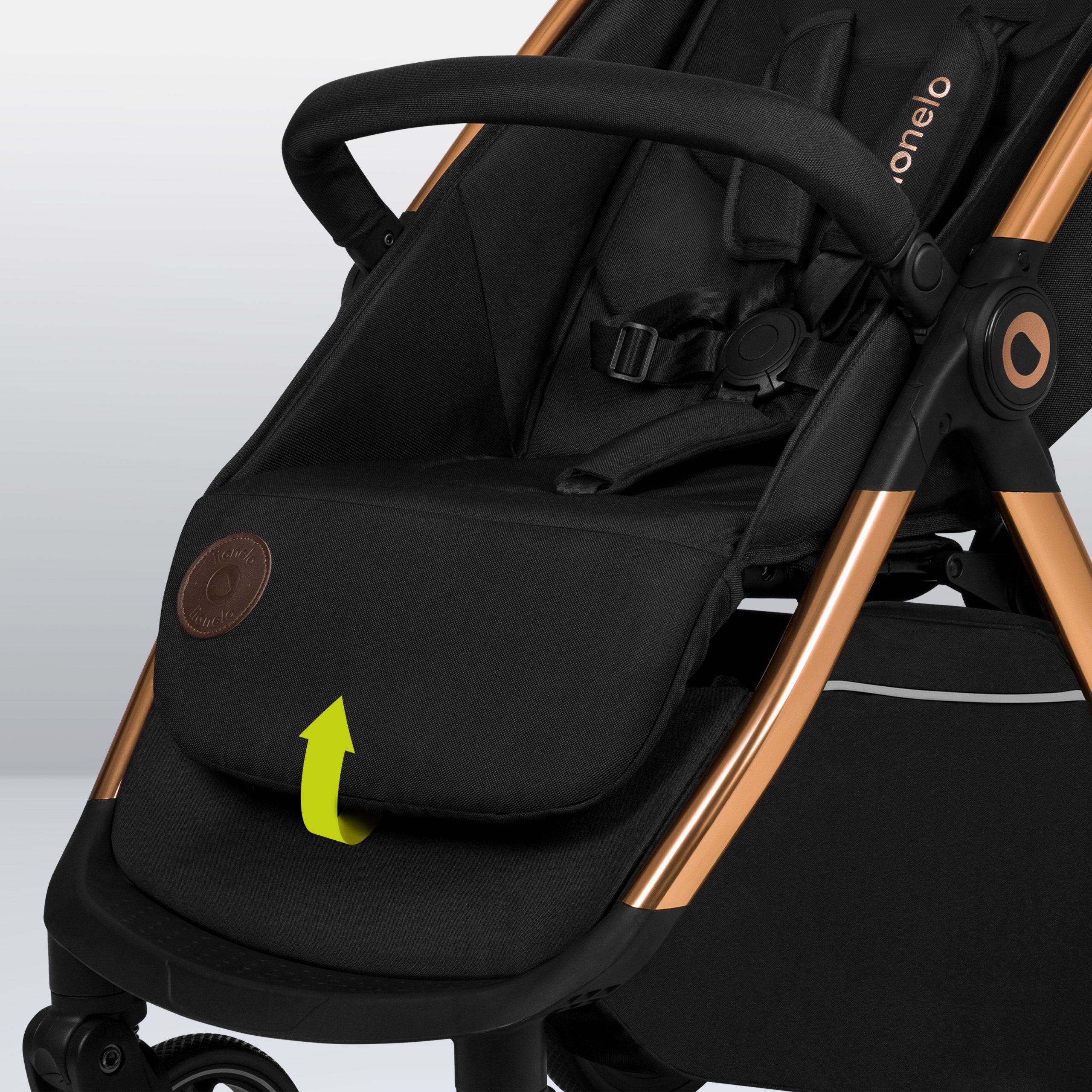 lionelo Kinder-Buggy INGRID, Kompakter / Schönes Design/Multifunktional/ab 6 Monaten
