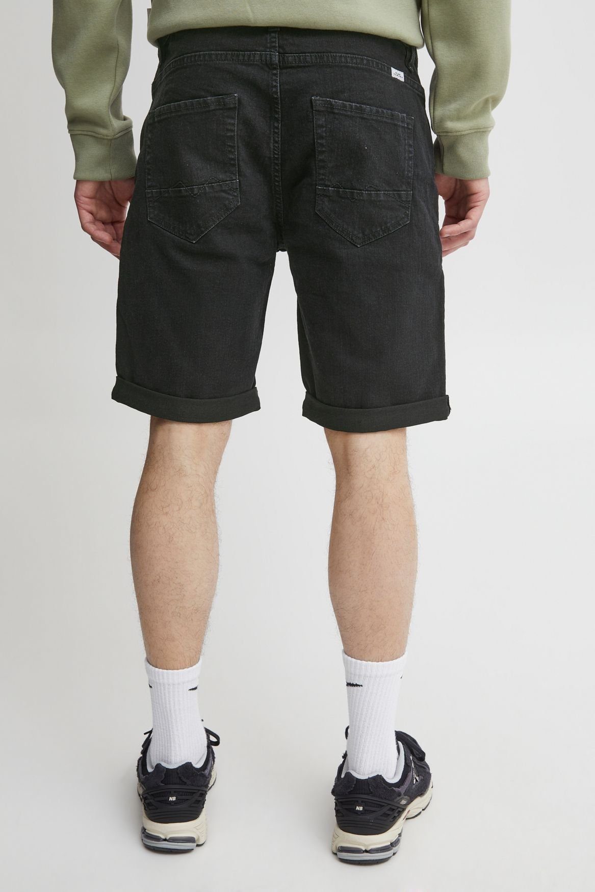 Denim Bermuda Jeans 5087 Jeansshorts Schwarz Blend in Hose 3/4 Capri Shorts