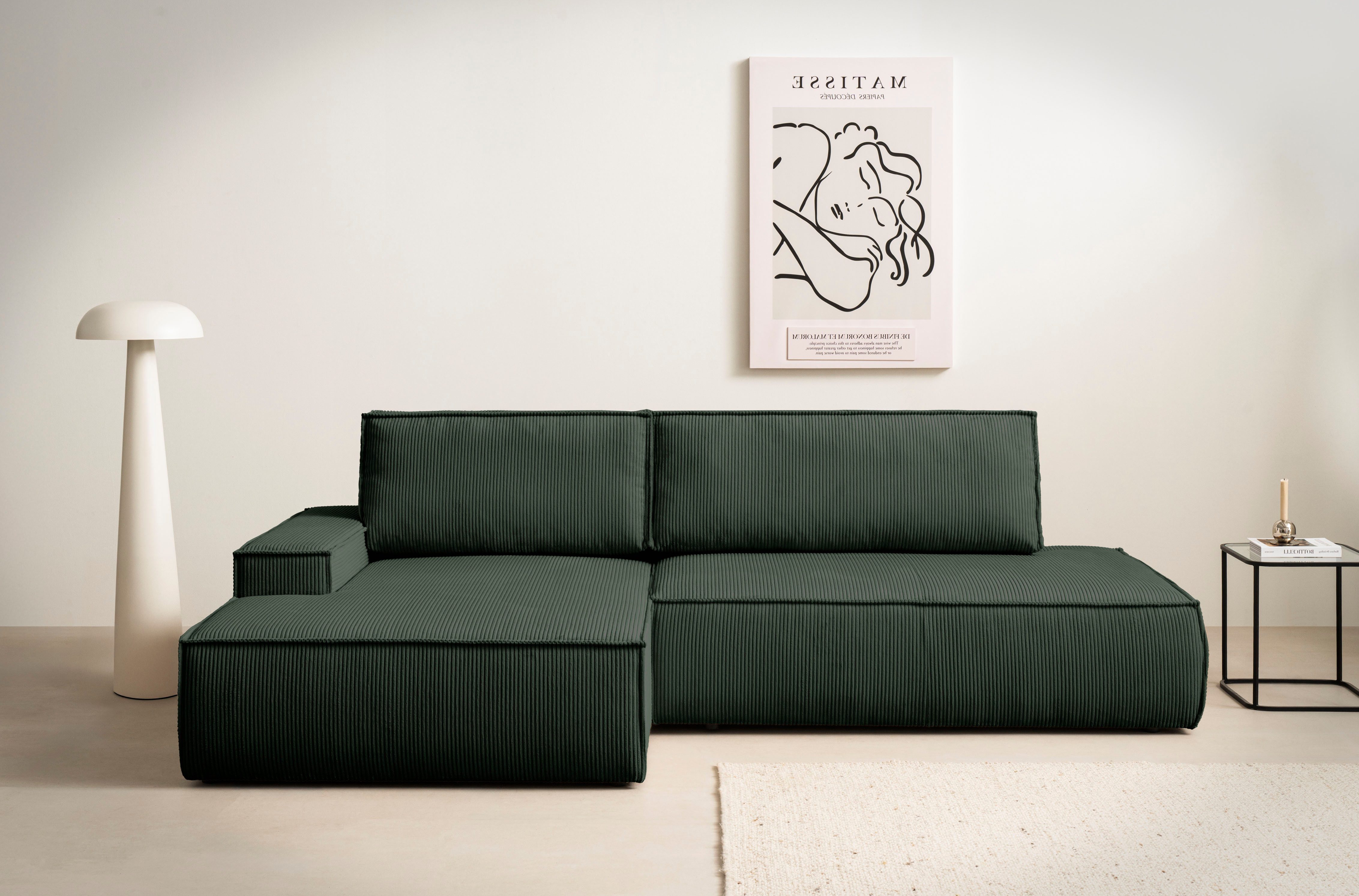 Home affaire Ecksofa SHERWOOD, Schlafsofa in günstig online kaufen
