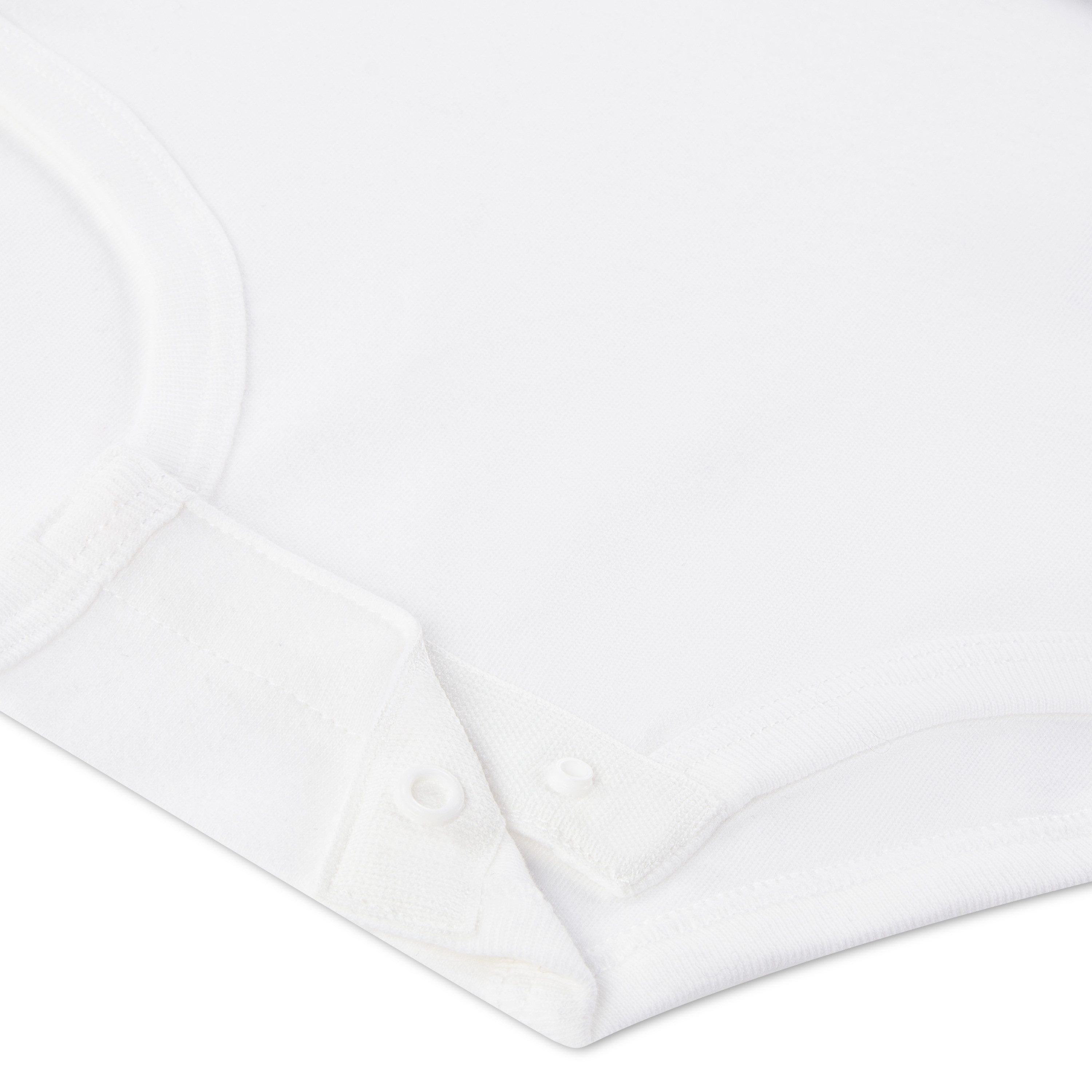 HUGGIES babywear Langarmbody HUGB 3PK BODYSUIT (Packung, 3-tlg) 3er-Pack, in Ripp-Optik