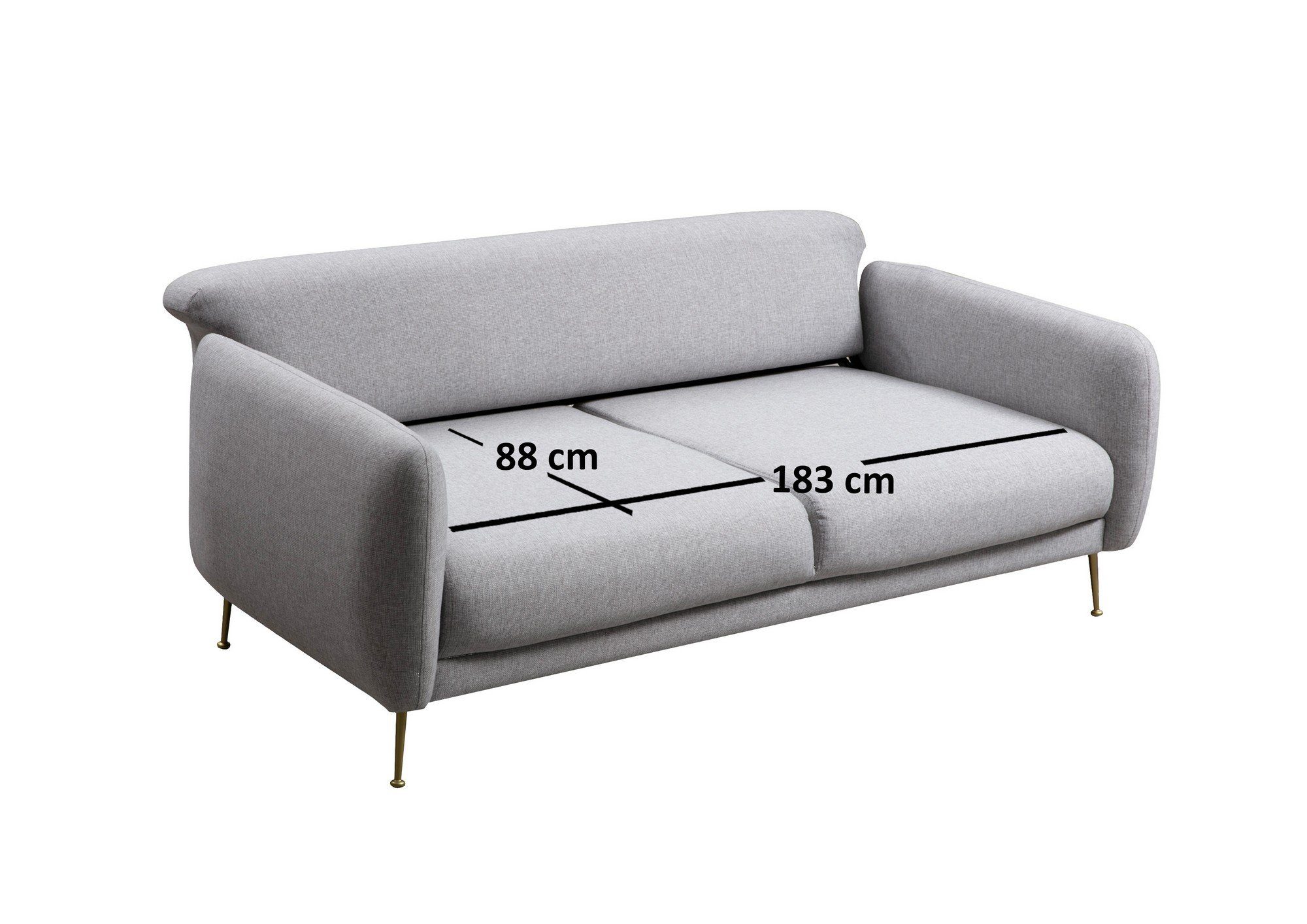 Sofa Skye Decor ARE1311-3-Sitz-Sofa-Bett