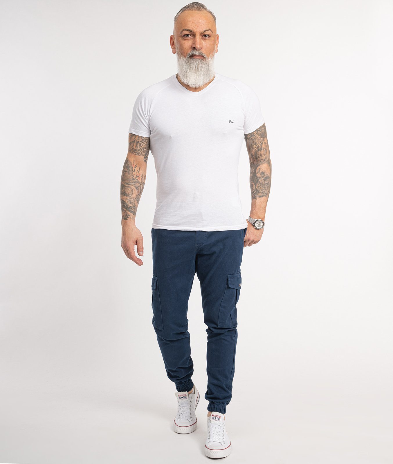 Rock Creek Cargohose Herren Caroghose mit Taschen RC-2356