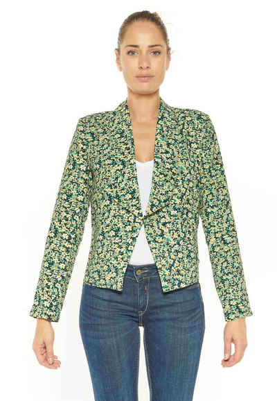 Le Temps Des Cerises Jackenblazer MERYA mit floralem Allover-Print