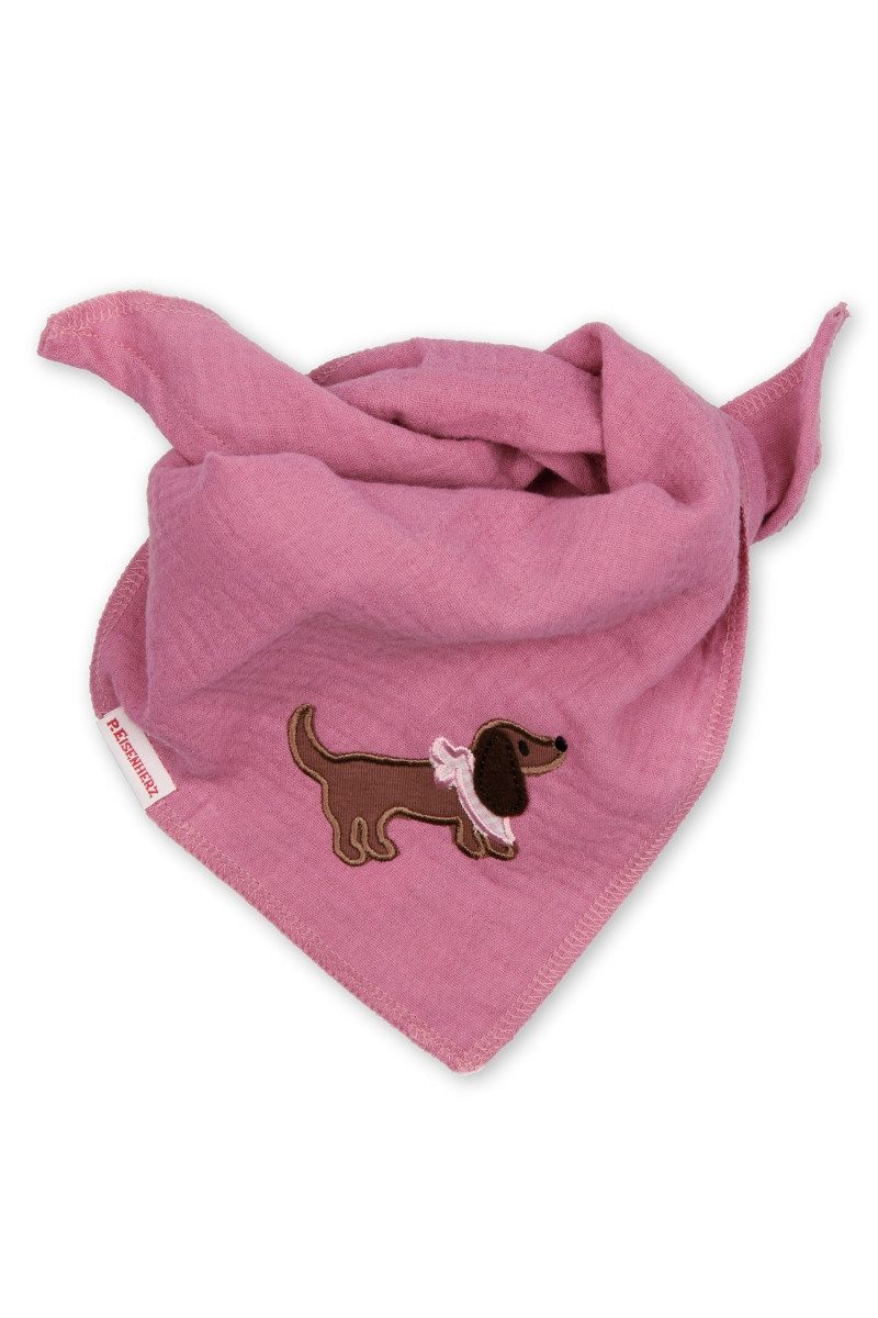 P.Eisenherz Trachtenkleid Musselintuch - DACKEL - sorbet