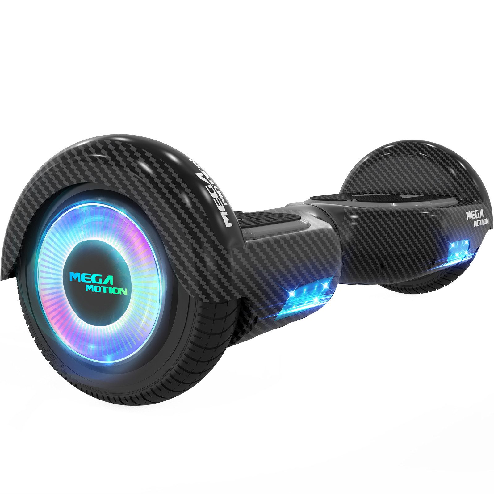 Balance Scooter 6.5 Zoll Hoverboard mit Bluetooth LED-Licht 2 Motoren