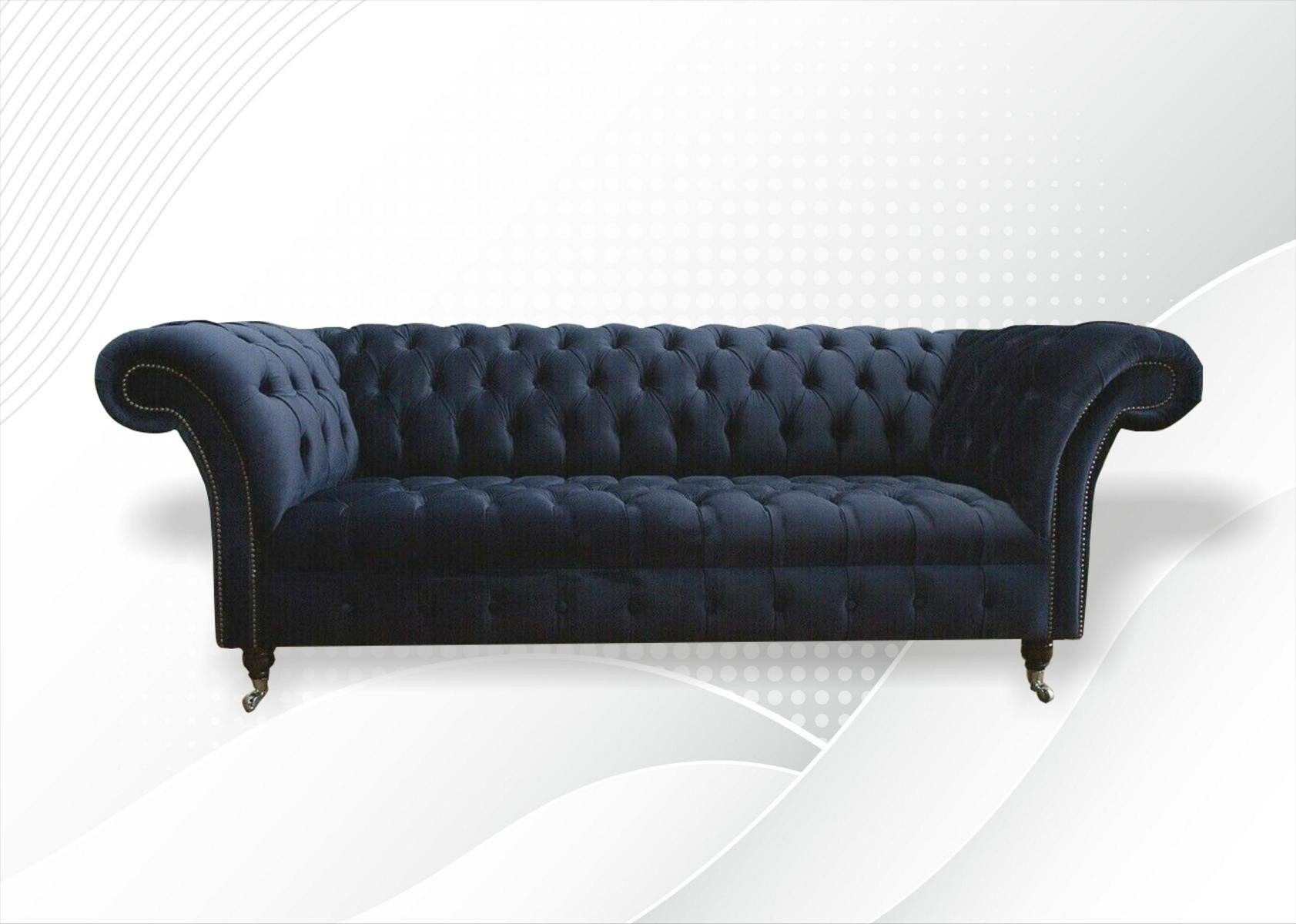 Sitzer Couch Sofa Sofa Design 3 Chesterfield-Sofa, 225 JVmoebel Chesterfield cm