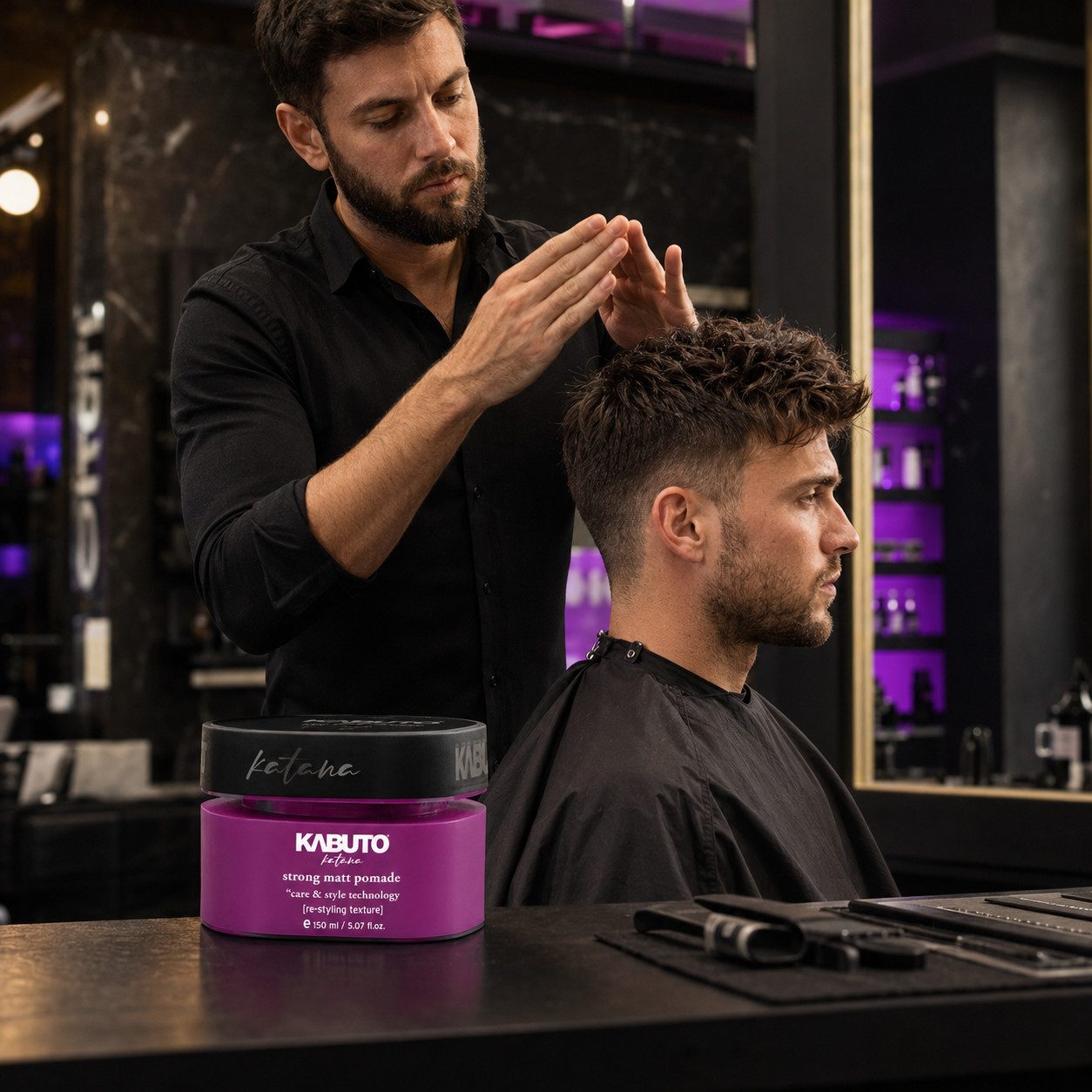 KABUTO KATANA Haarwachs KABUTO Katana - Haarwachs 150 ml – Styling Wax, 5 Varianten
