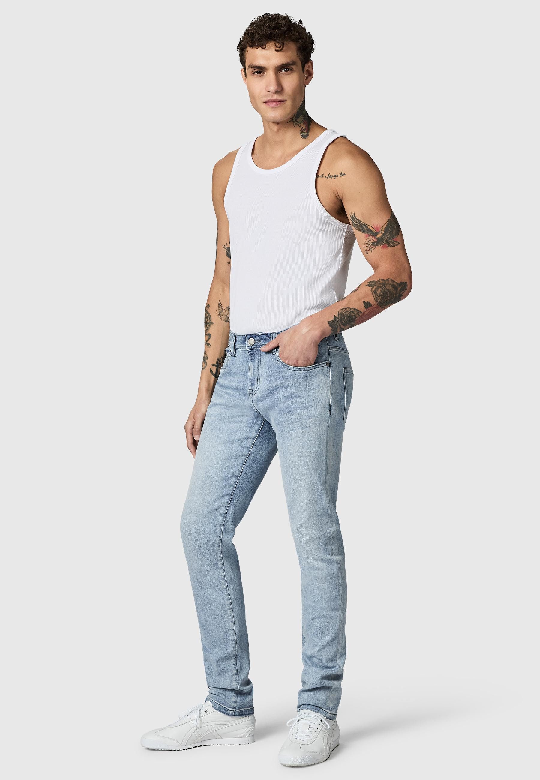 PEAK TIME Slim-fit-Jeans Mailand Herren Jeans mit super hohem Stretch-Anteil