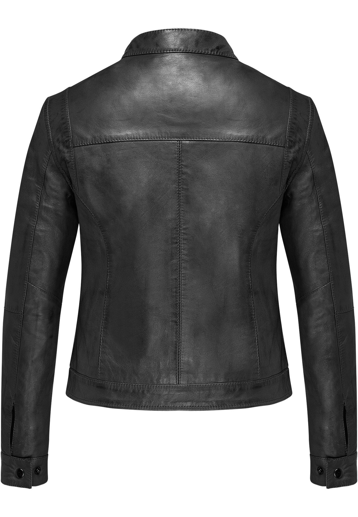 REPUBLIX Lederjacke WINONA Echtleder Damen Biker Zipper Jacke günstig online kaufen
