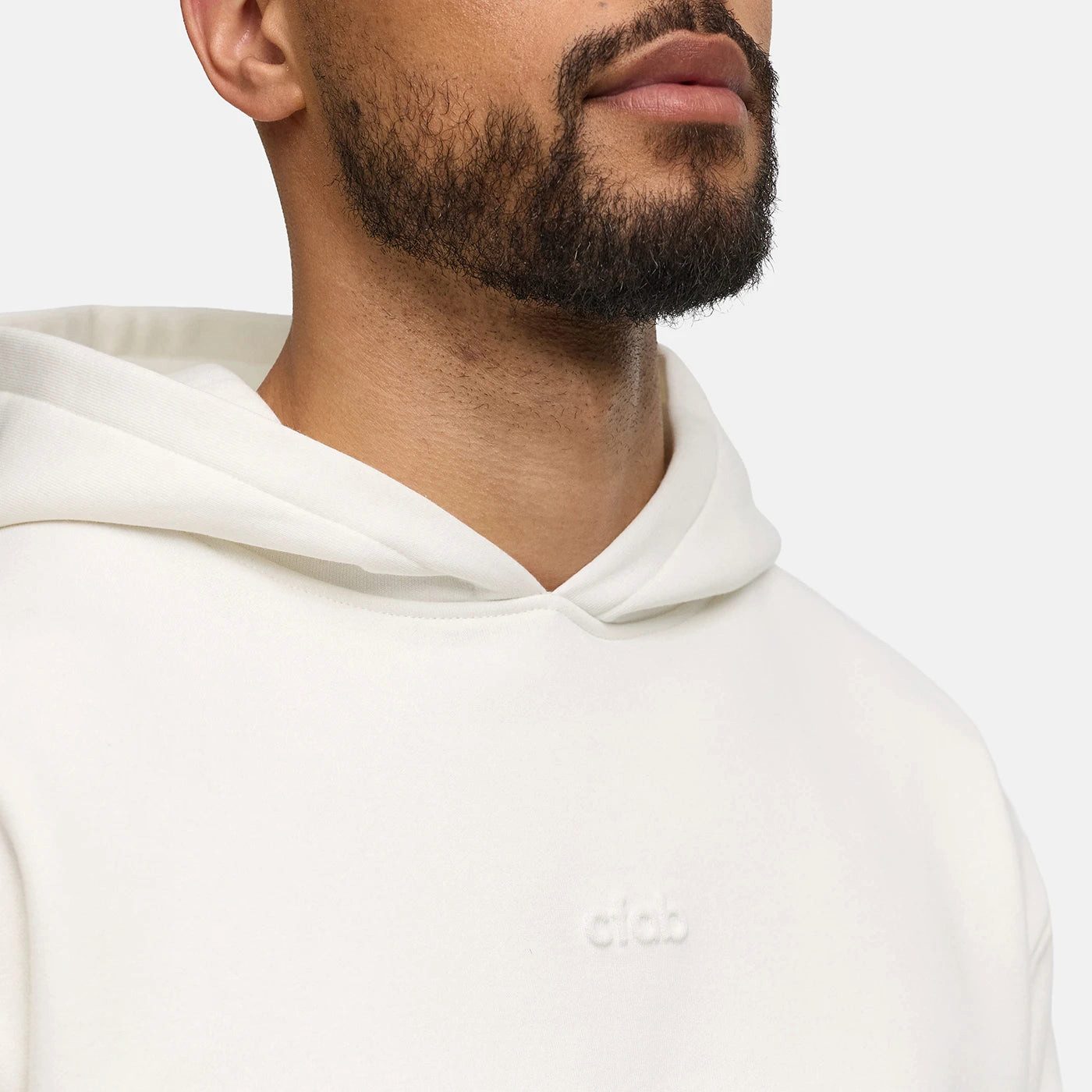 cfab Hoodie Menswear Relaxed Fit Classic Hoodie-Cloud Dancer-M (1-tlg)