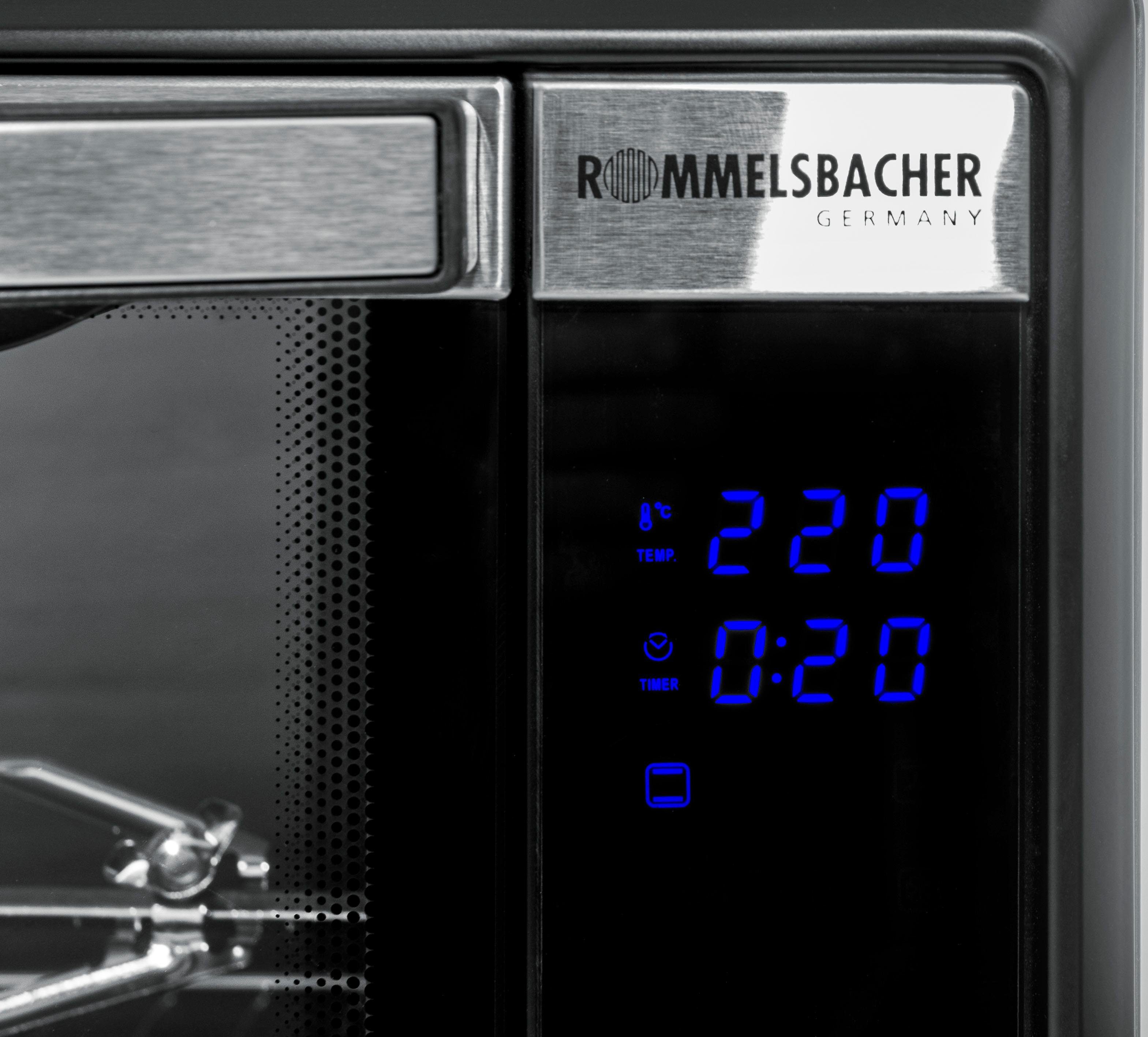 Minibackofen Grill Back & BGE 1580/E Rommelsbacher Ofen Elektronik