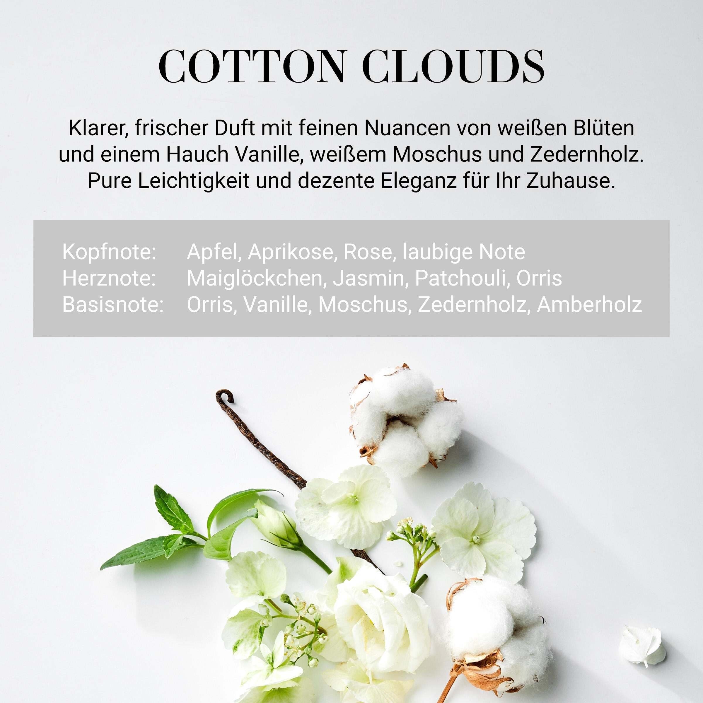 HOME "Cotton & Duftlampe SOUL 1 Clouds" BUTLERS Raumduft No 110ml