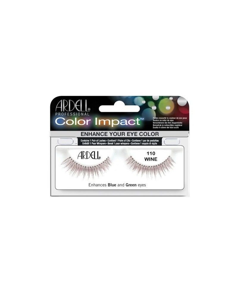 ARDELL Bandwimpern Ardell Color Impact 110 Wein