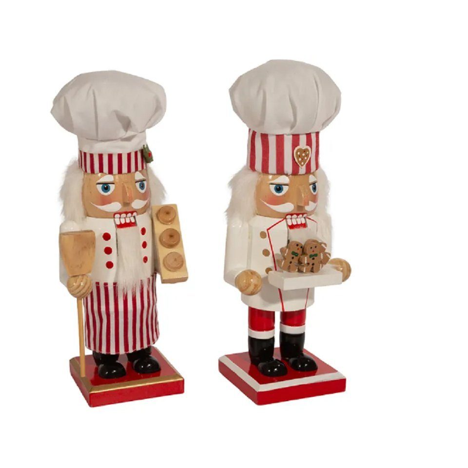 Kurt S. Adler Nussknacker C5934 - Nussknacker "Chefs" 2er SET, 22 cm/9", (2-tlg)