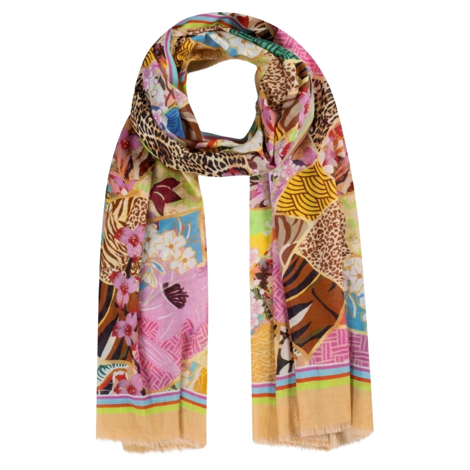 Schal Codello Schal Mustermix in camel