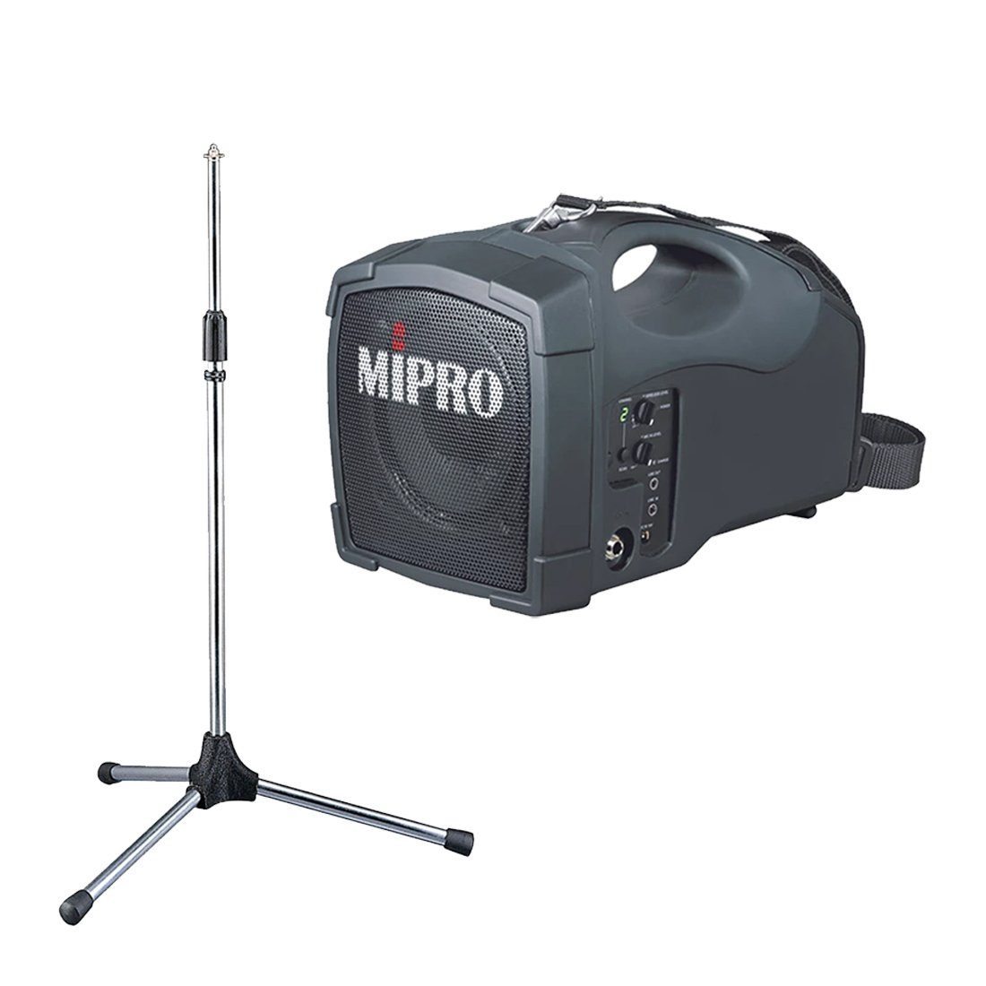 Mipro Audio Mikrofon MA-101B mobiler Lautsprecher mit Stativ