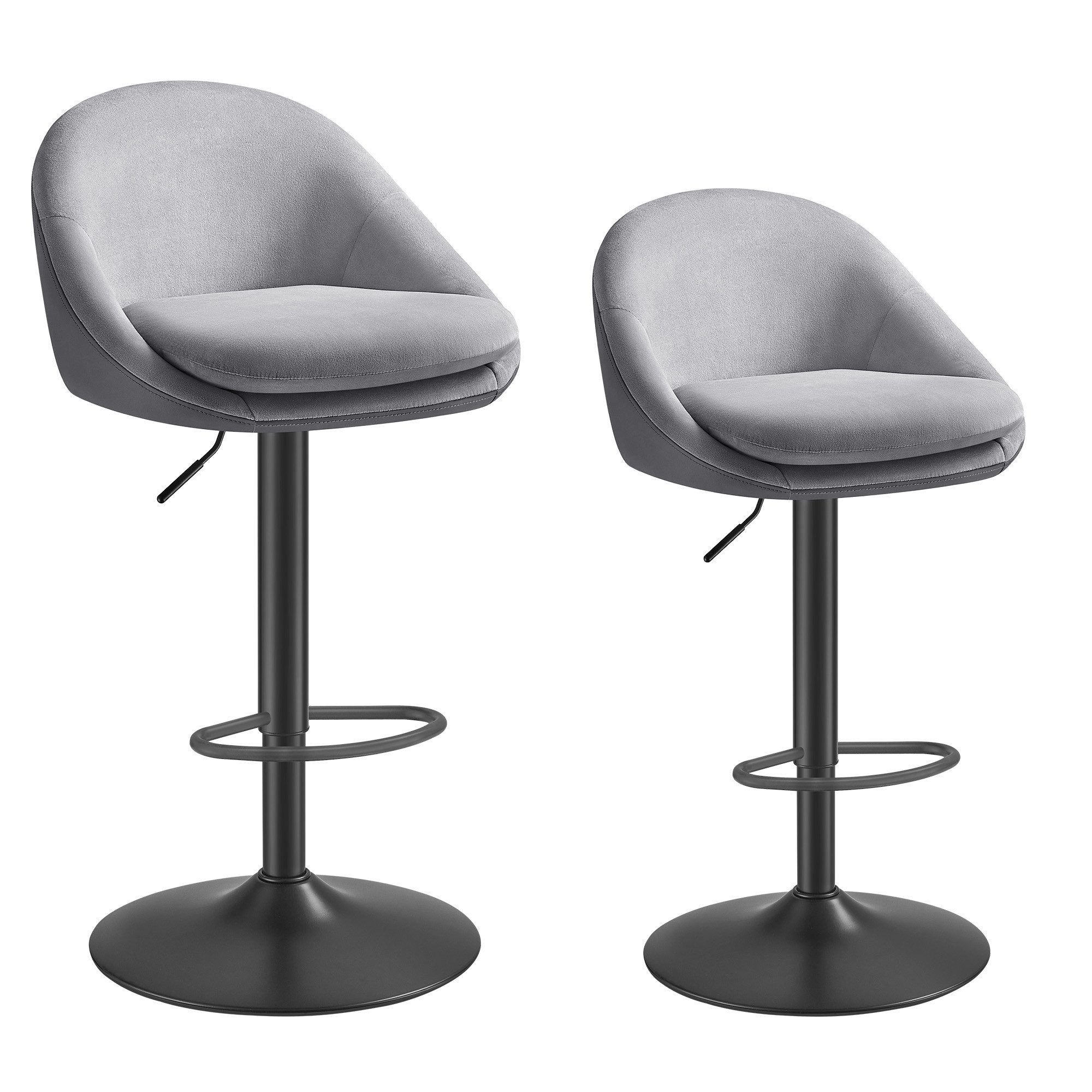 VASAGLE Barhocker (2 St), 2er Set, Barstuhl, höhenverstellbar, drehbar, Küc günstig online kaufen