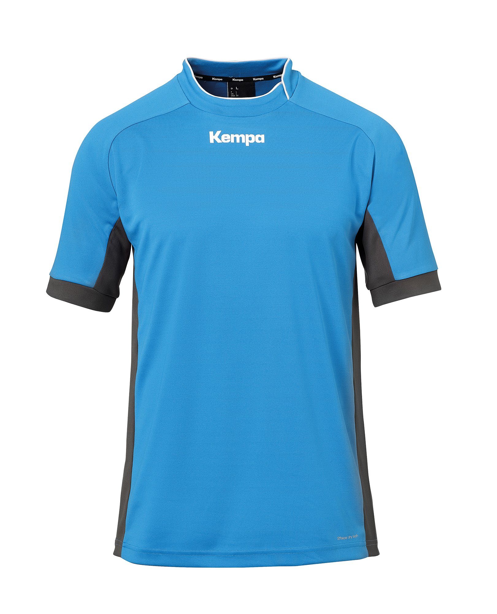 Kempa Trainingsshirt Kempa Shirt PRIME kempablau/anthra schnelltrocknend TRIKOT