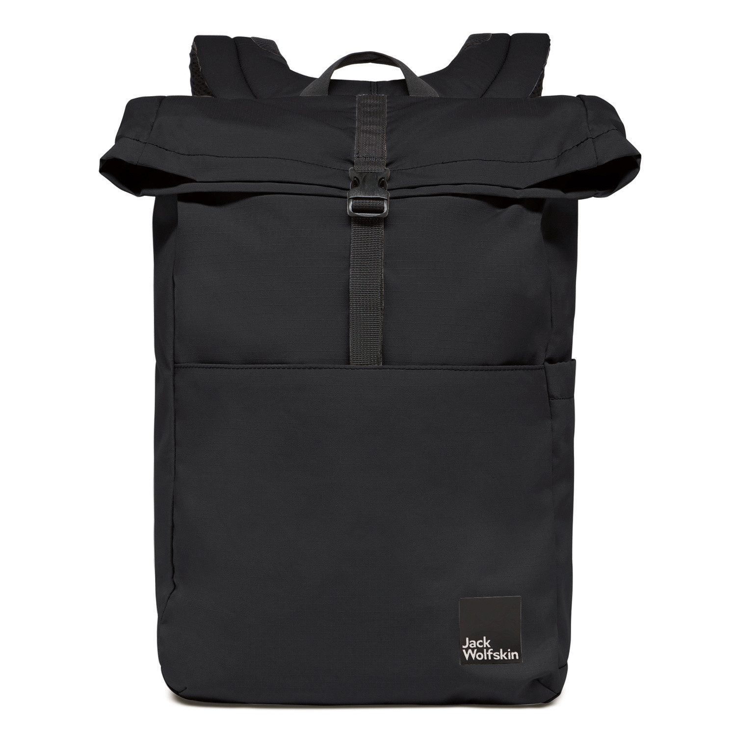 Jack Wolfskin Freizeitrucksack Jack Wolfskin Rolltop Rucksack Island Black (1-tlg)